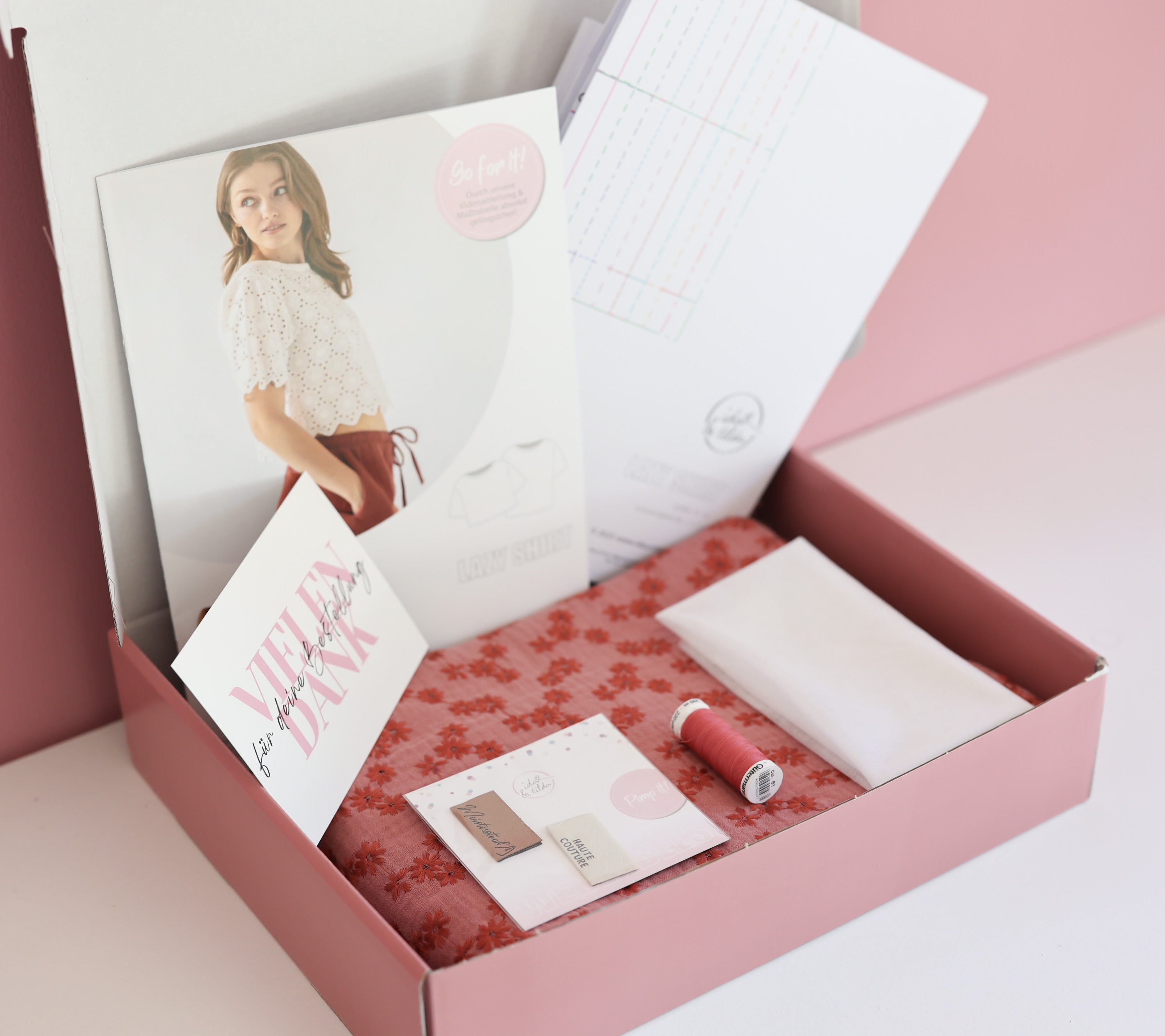 Nähpaket: Lazy Shirt aus Jersey (Gr. 34-52)