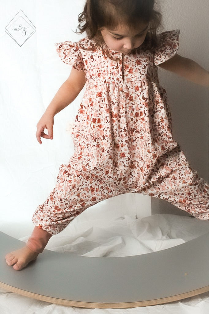 Nähanleitung: Cozy Romper Größe 56-104