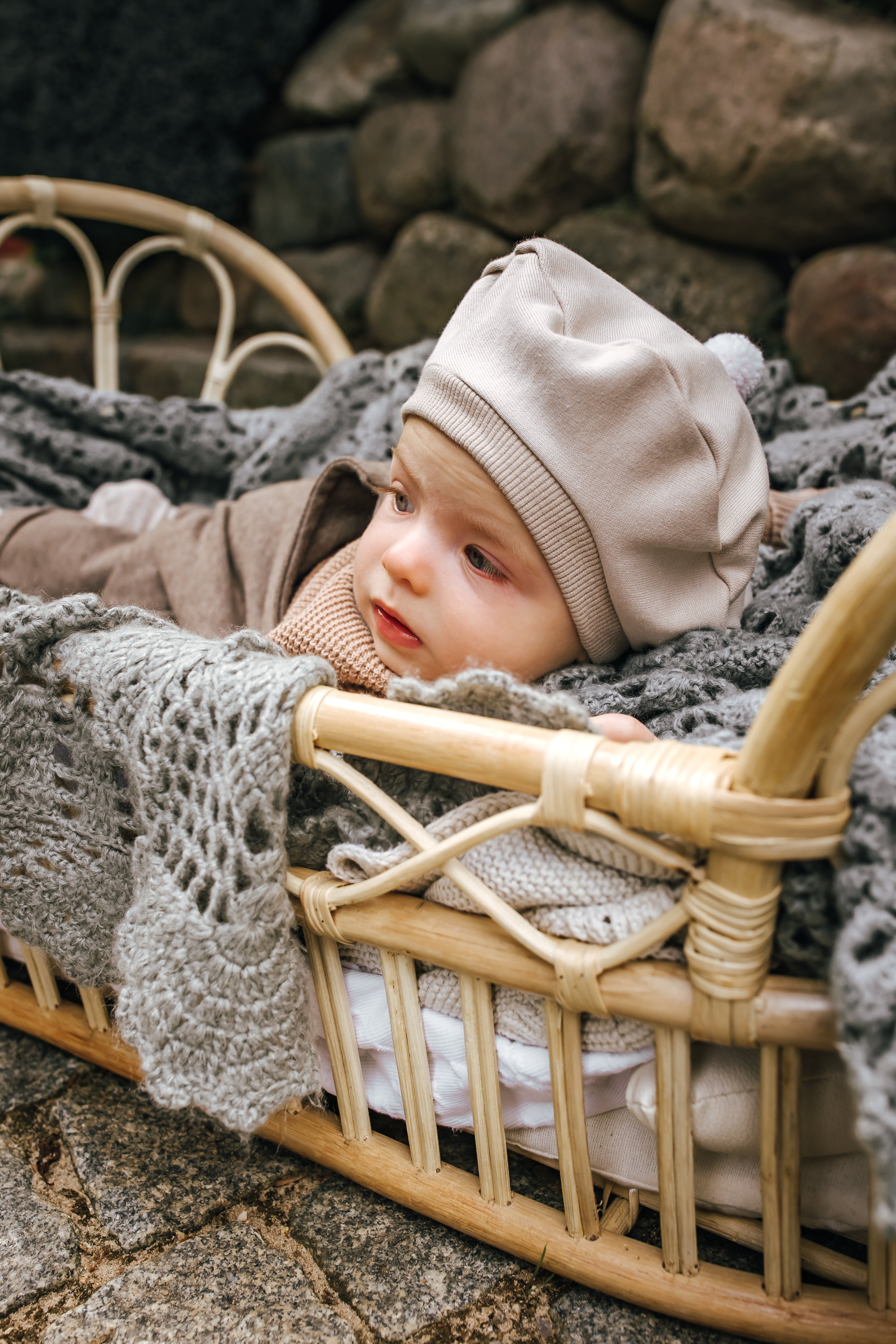 Nähanleitung: Baskenmütze Joana 0M - 7J