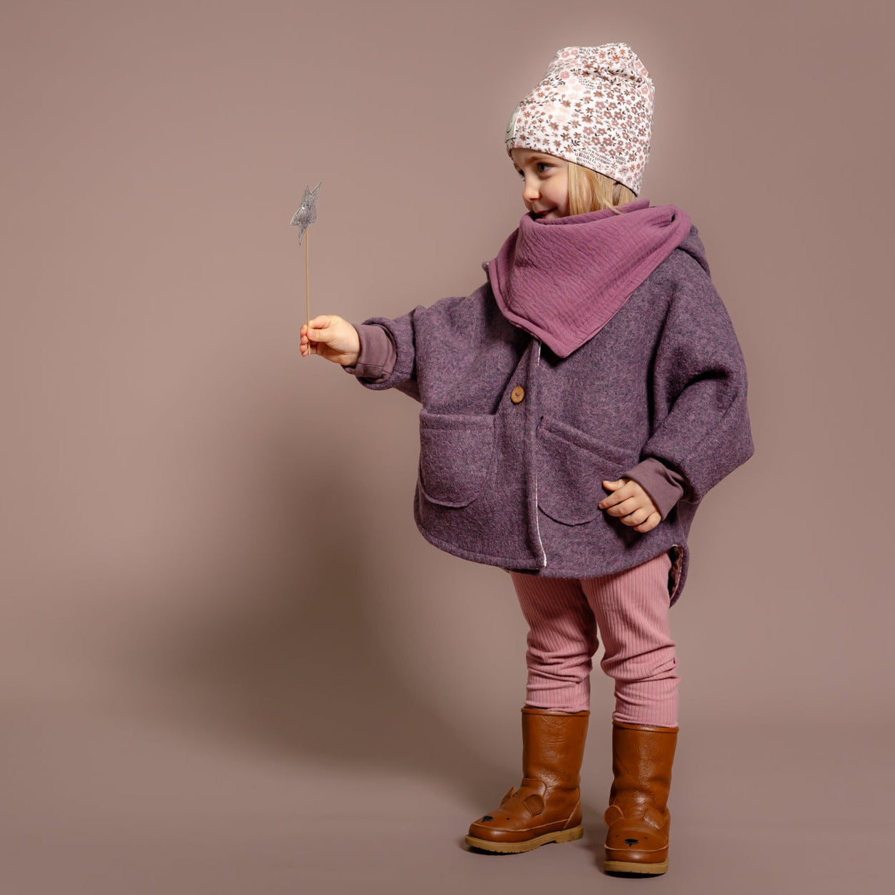 Nähpaket: Capejacke Maria DIY Box Gr. 86-134