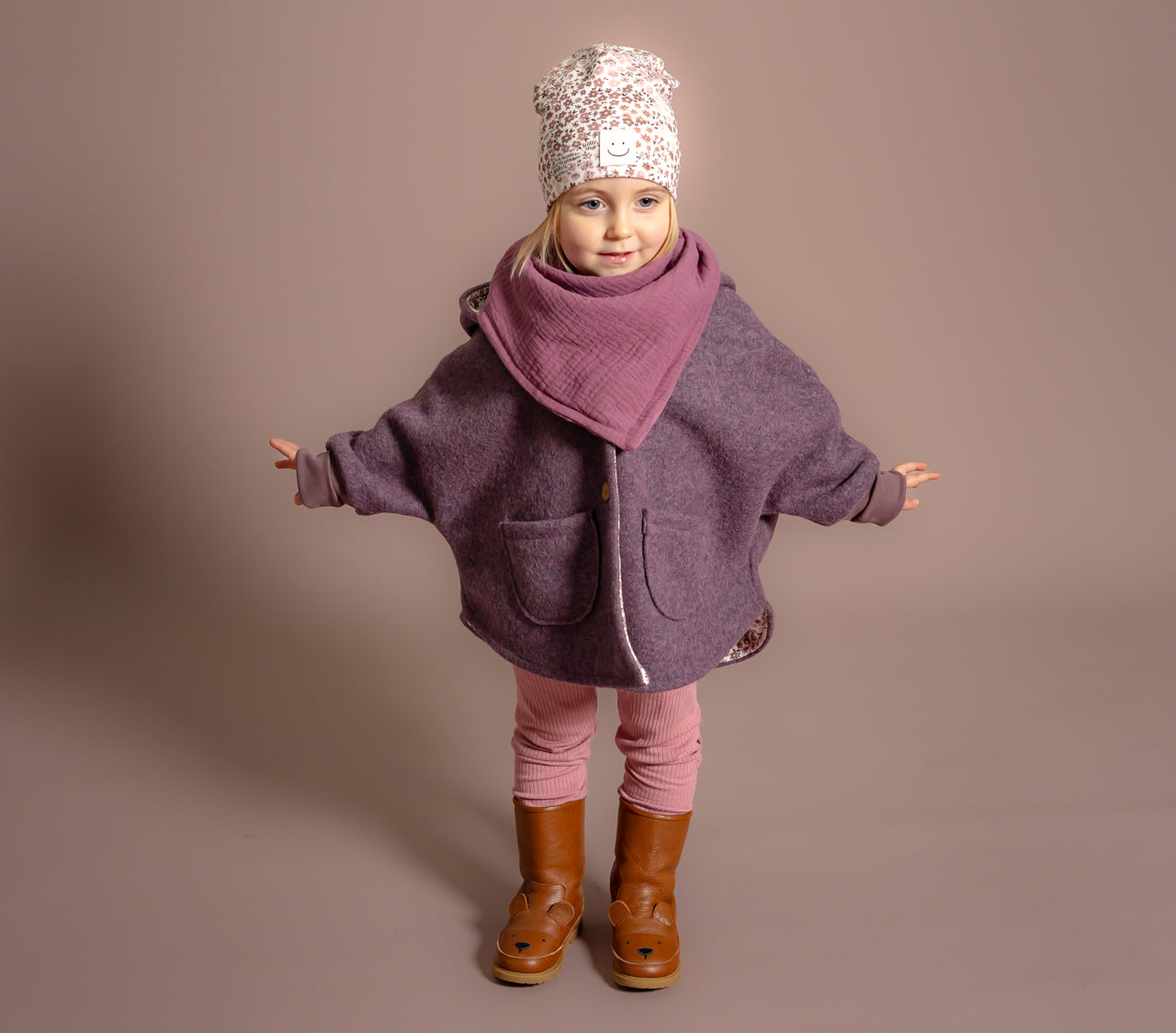 Nähpaket: Capejacke Maria DIY Box Gr. 86-134