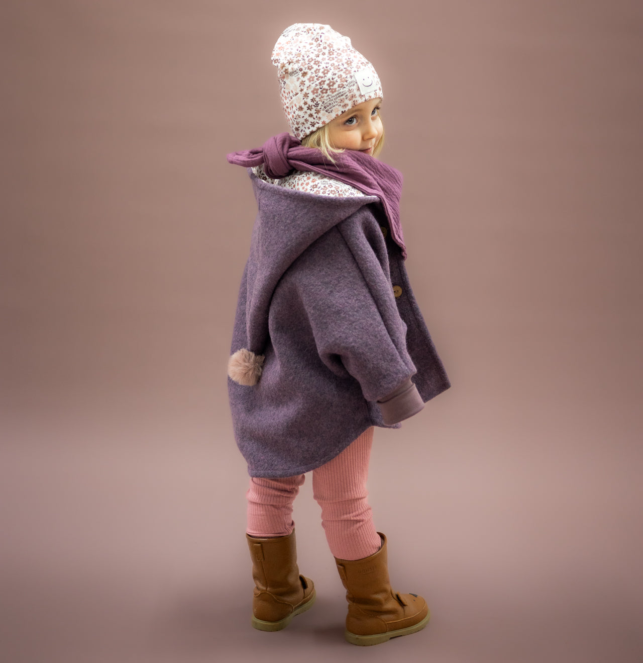 Nähpaket: Capejacke Maria DIY Box Gr. 86-134