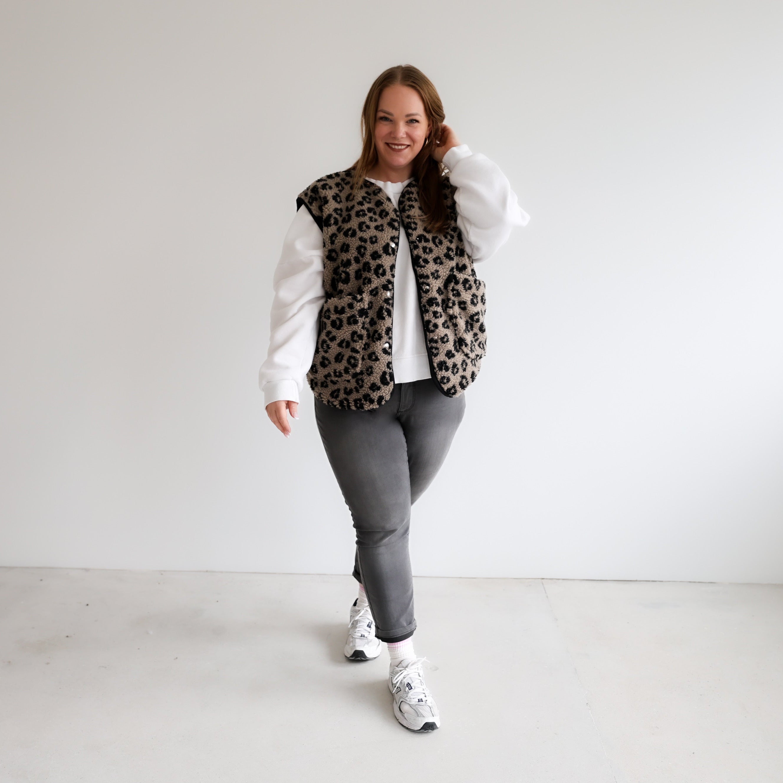 Nähanleitung: Comfy Weste Größe 34-52