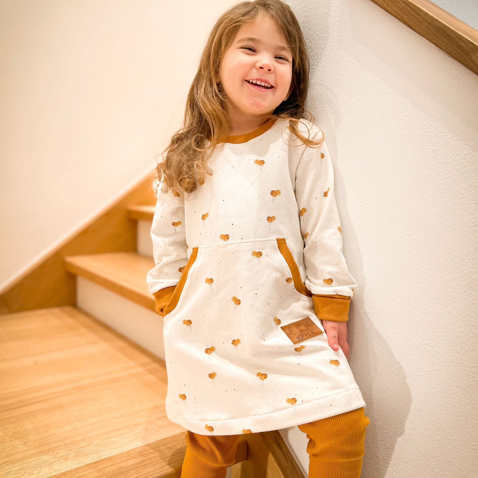 Nähpaket: Kleid Lotti DIY Box Gr. 74-134