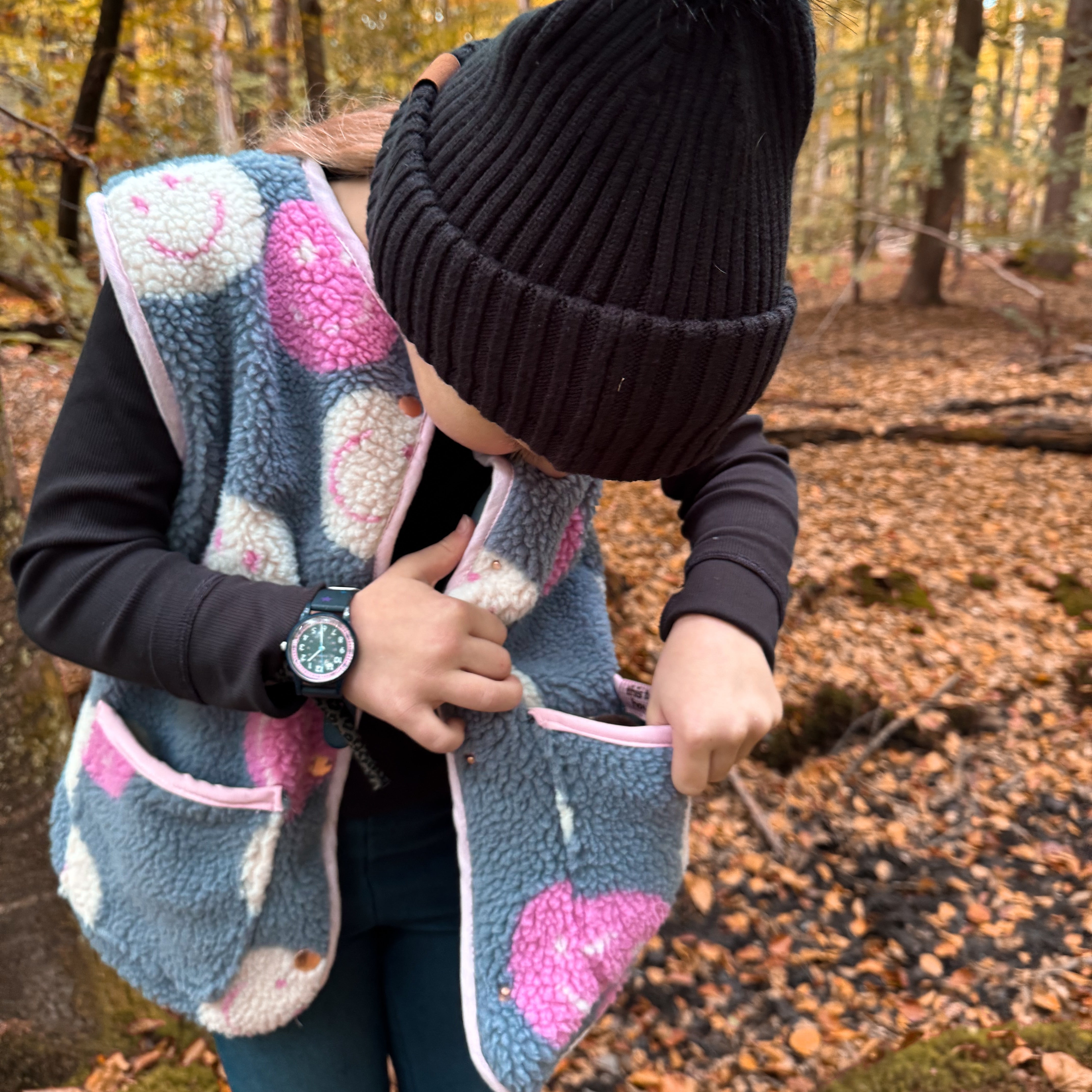 Nähanleitung: Comfy Weste Kids & Teens Größe 74-164