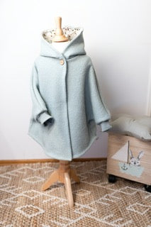 Nähanleitung: Capejacke Maria Größe 86-134