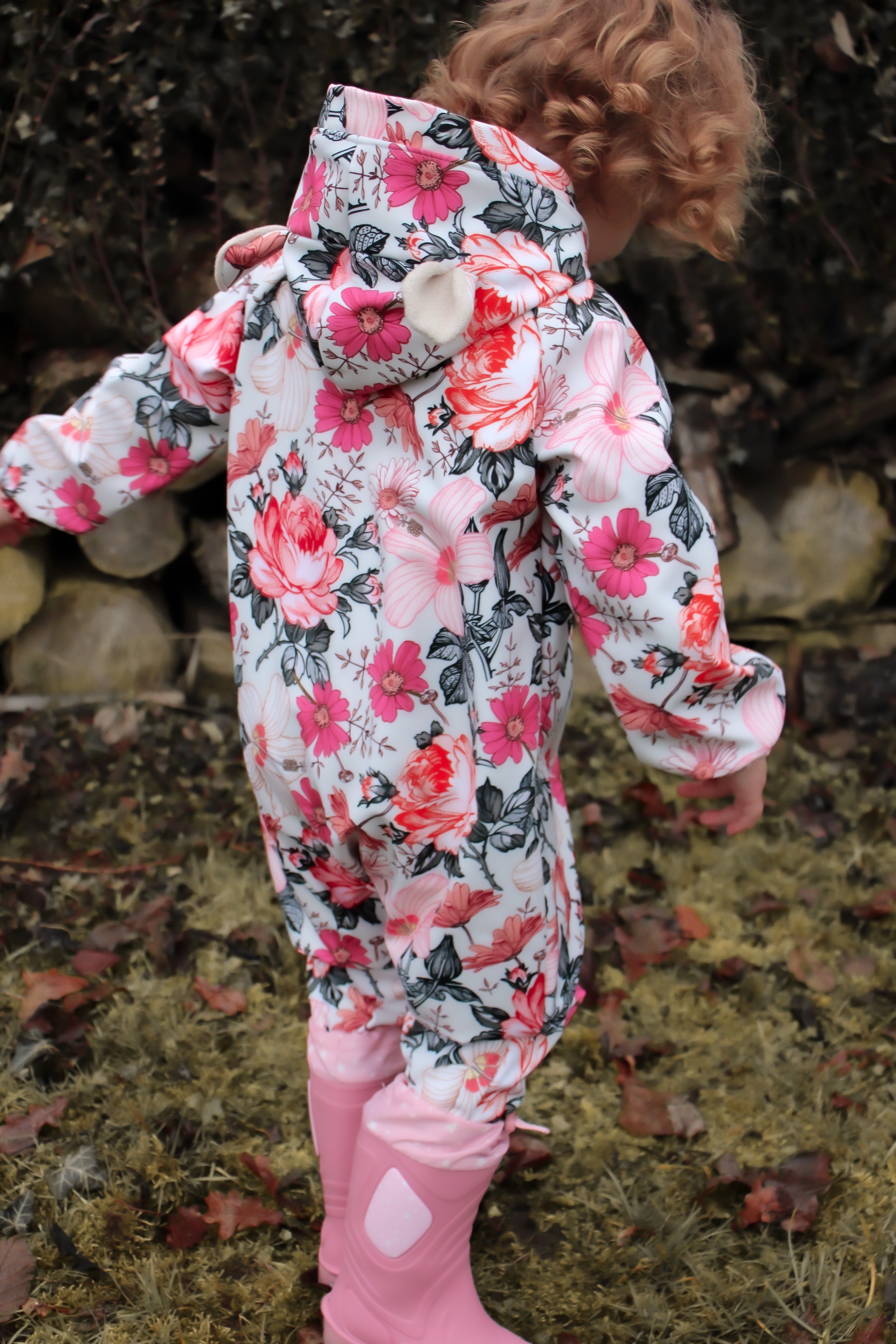 Nähanleitung: Softshell Overall Emmi Größe 74-122