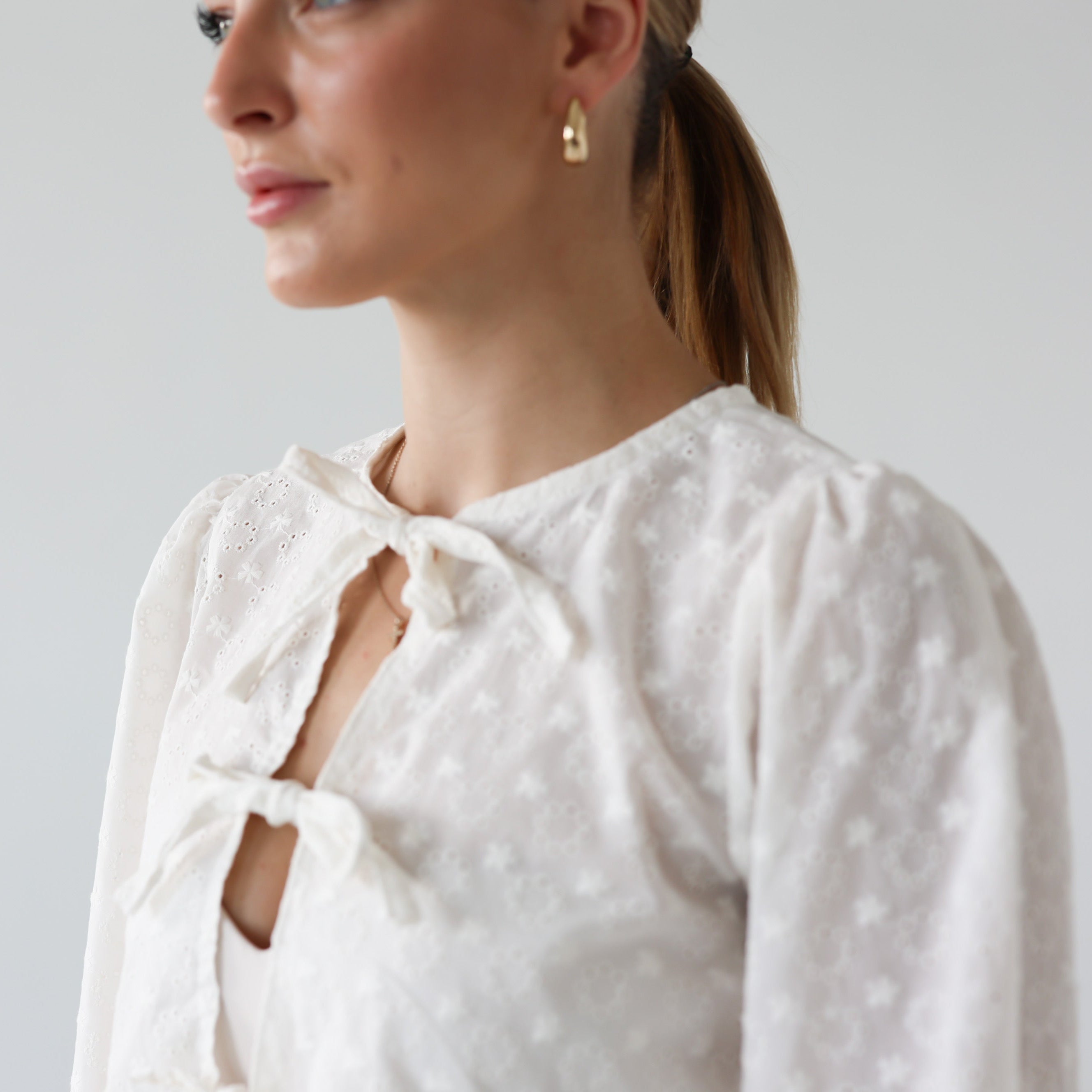 Nähpaket: Bowy Bluse (Gr. 34-52)