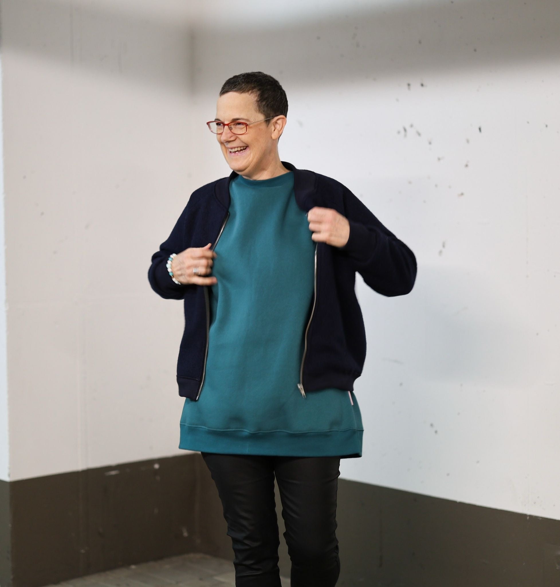 Nähanleitung: Collegejacke Paul Gr.34-52