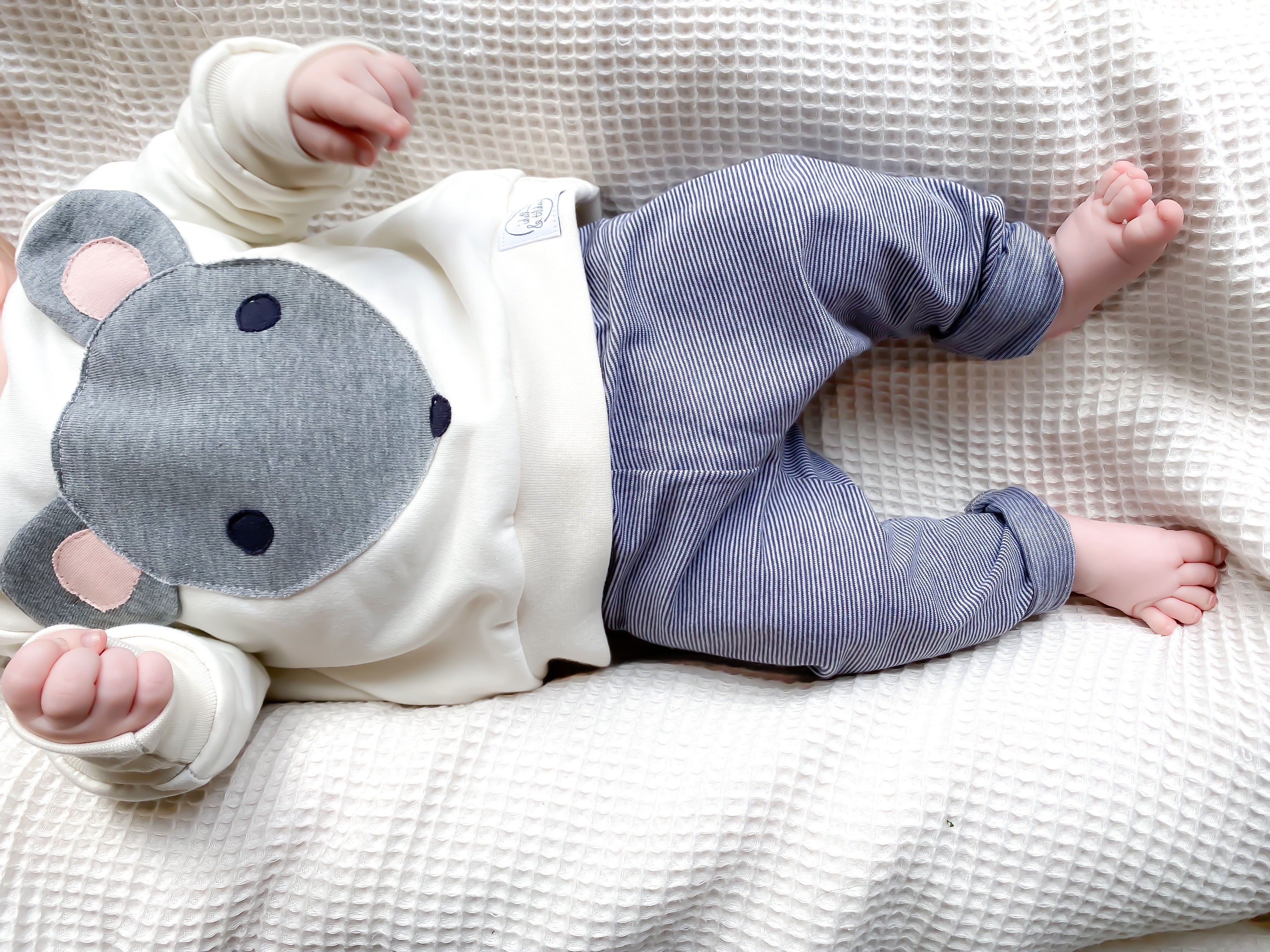 Nähanleitung: Cozy Sweater Größe 62-134