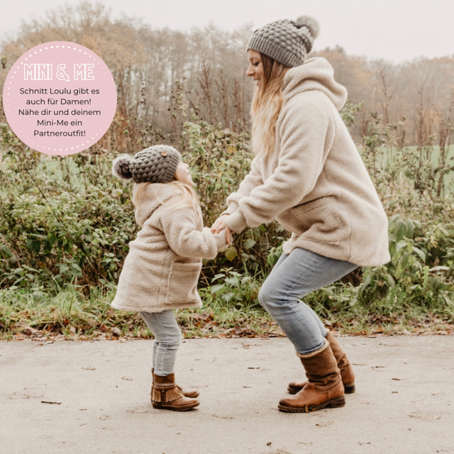 Nähanleitung: Jacke Loulu Größe 74-122