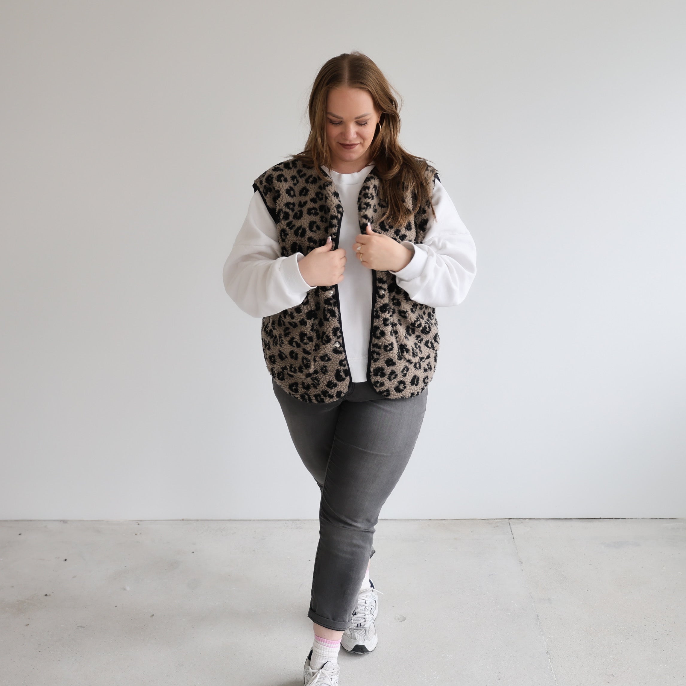 Nähanleitung: Comfy Weste Größe 34-52