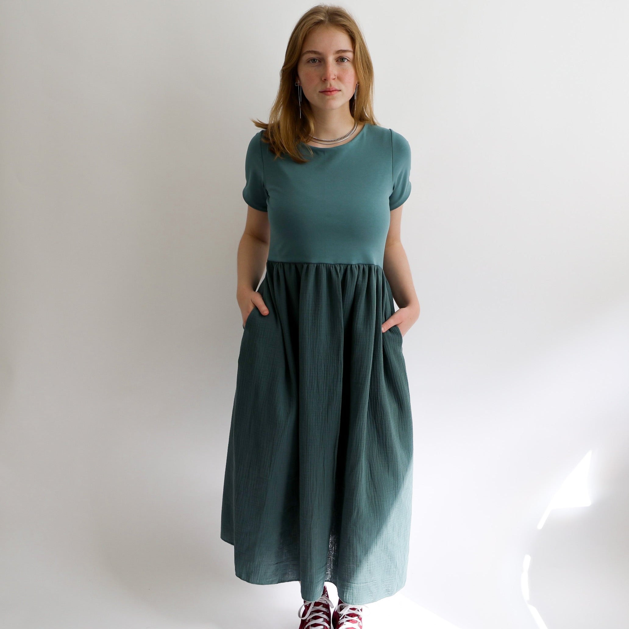 Nähpaket: Kleid Paulina DIY Box (Gr. 34-52)