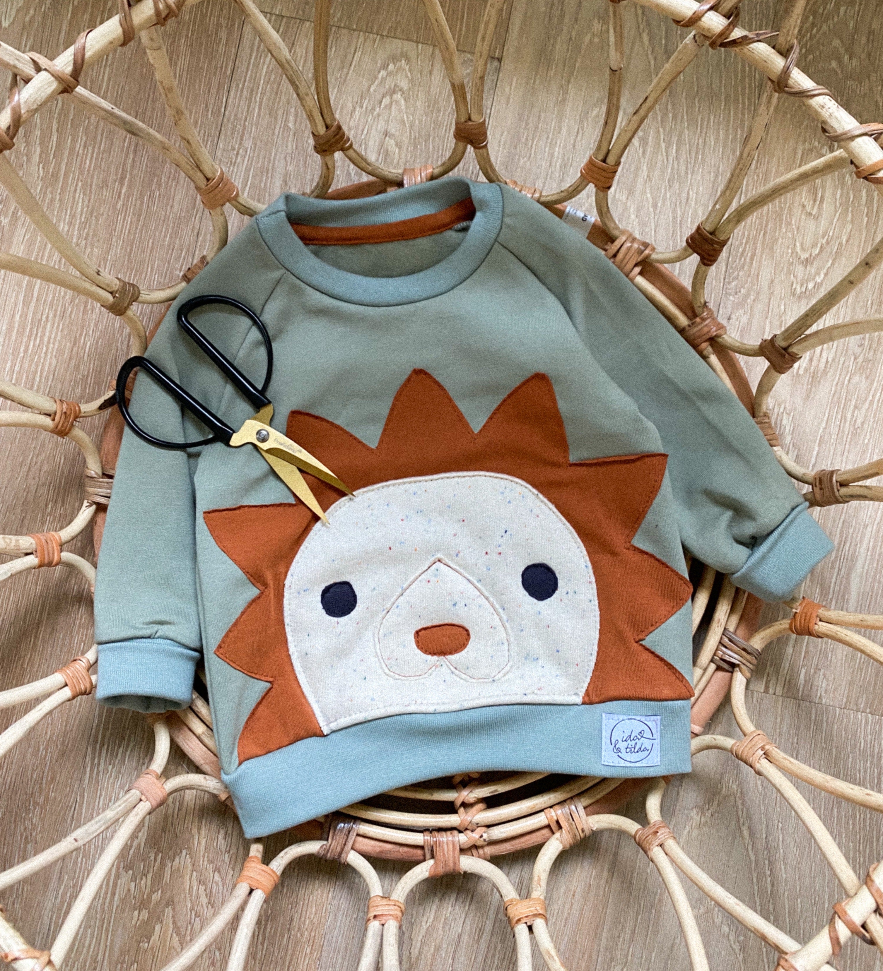 Nähanleitung: Cozy Sweater Größe 62-134