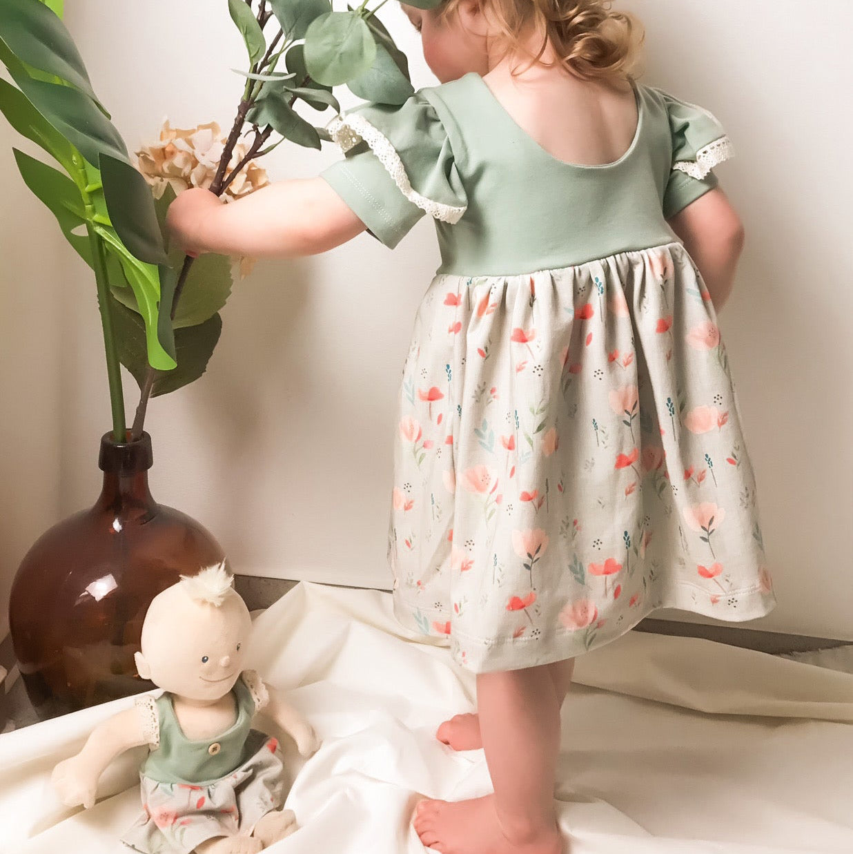 Nähpaket: Kleid Paulina DIY Box Gr. 74-134