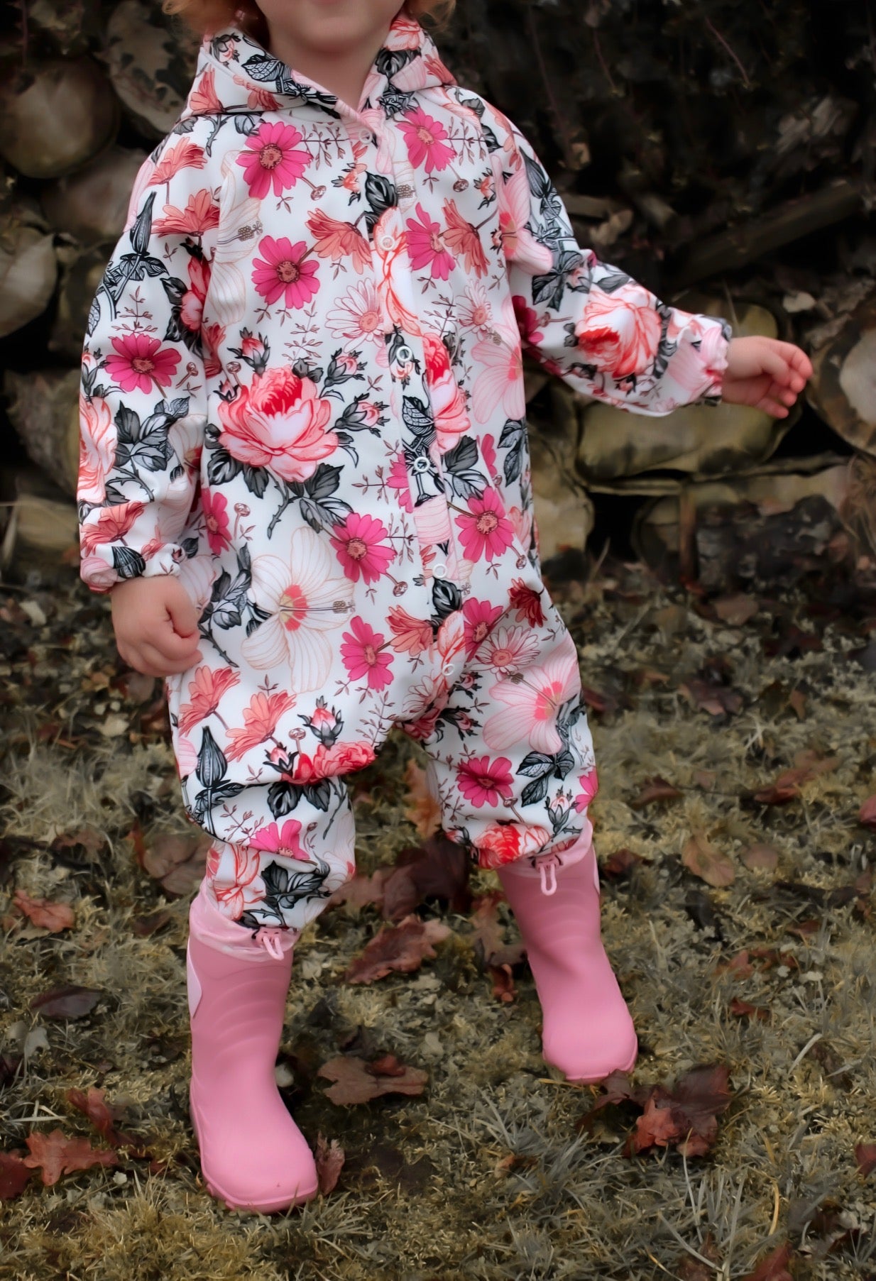 Nähanleitung: Softshell Overall Emmi Größe 74-122