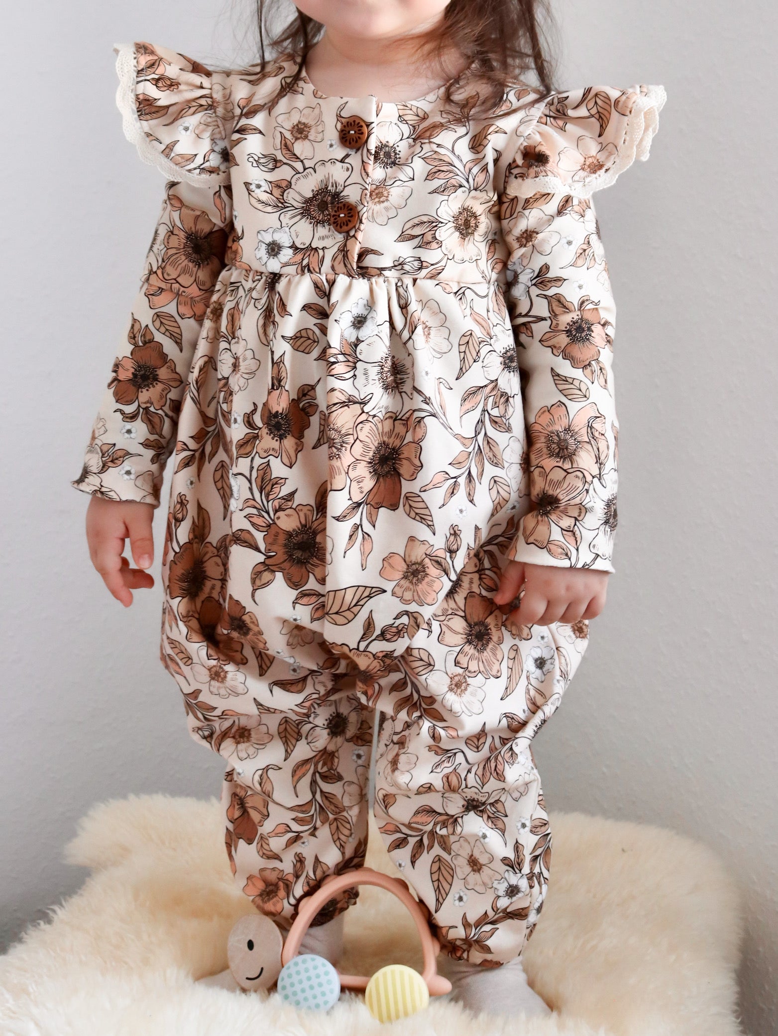 Nähanleitung: Cozy Romper Größe 56-104