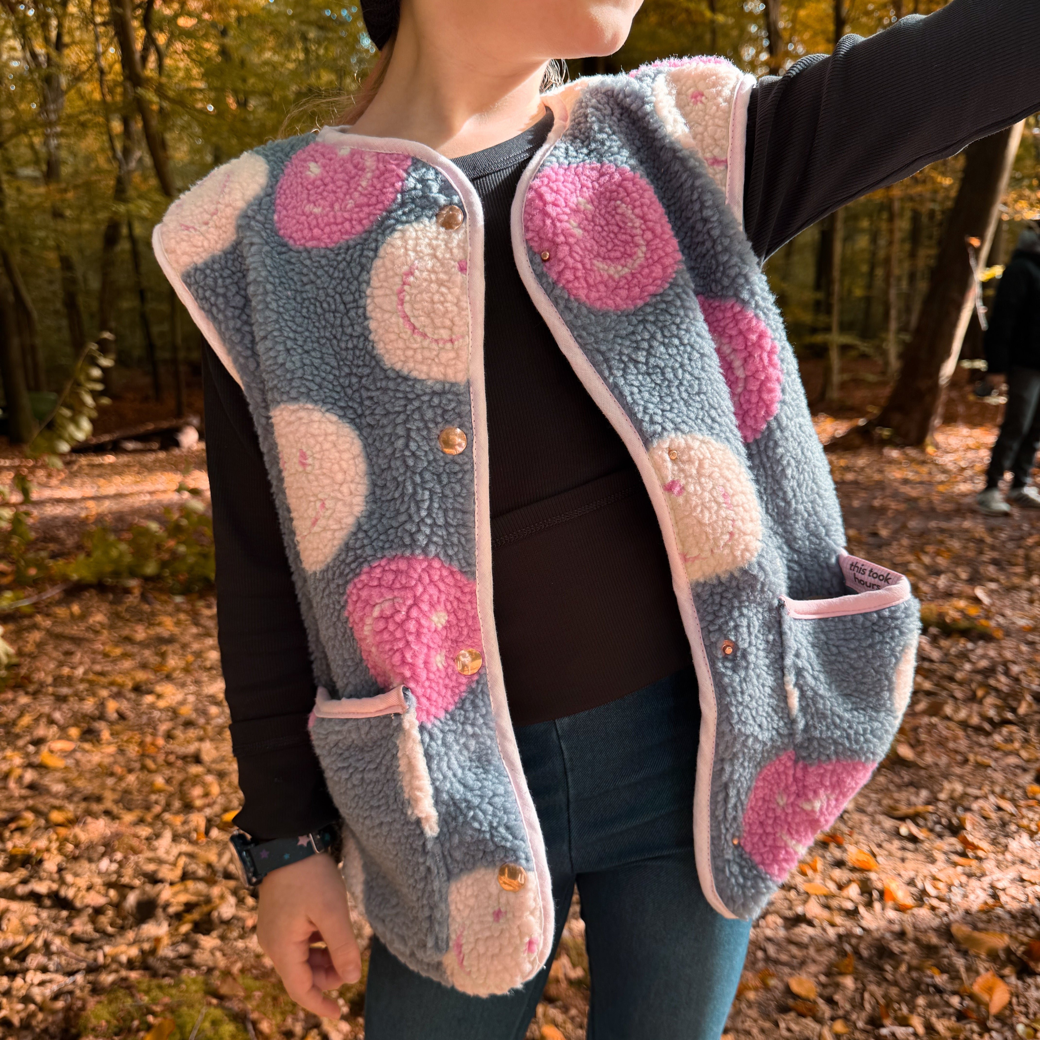 Nähanleitung: Comfy Weste Kids & Teens Größe 74-164