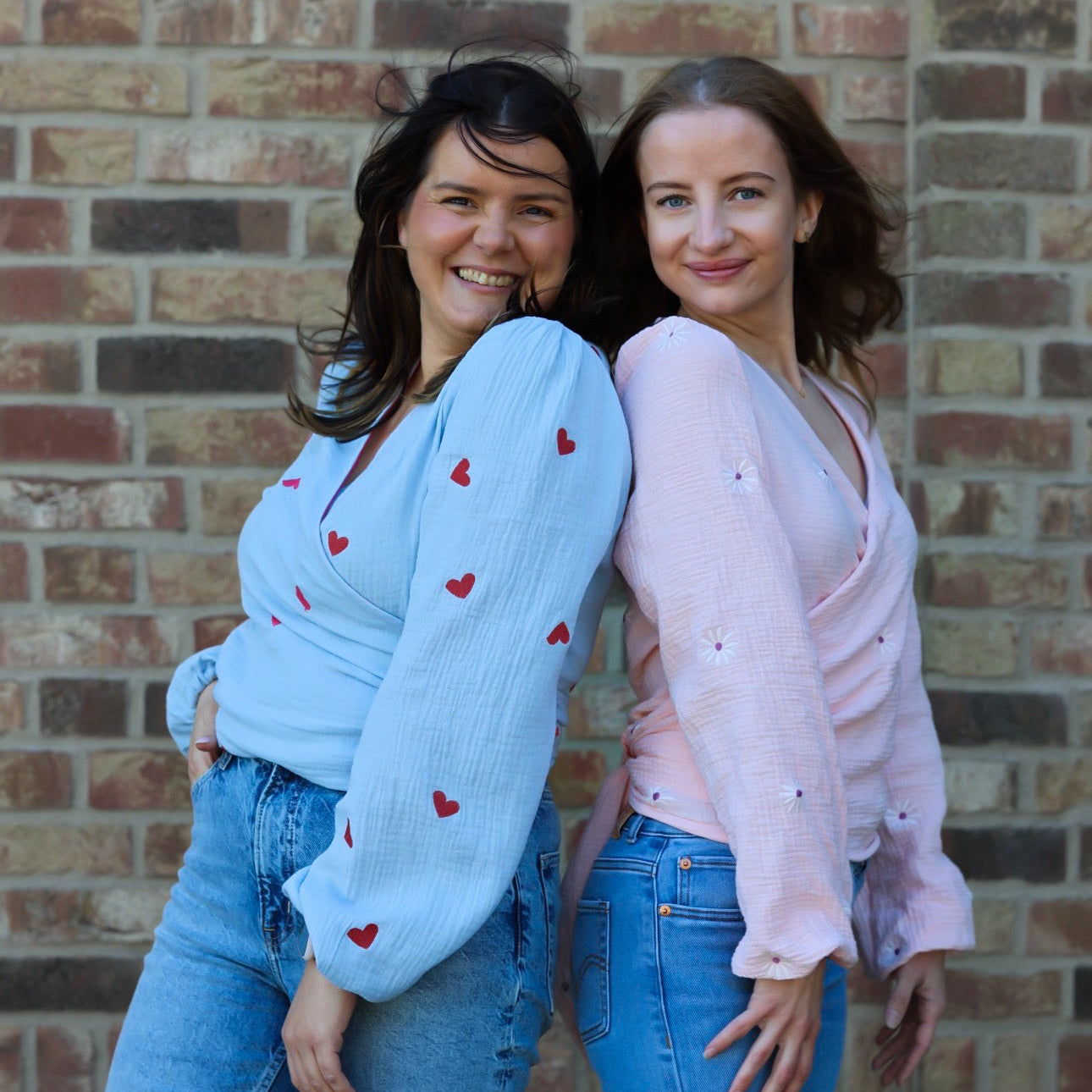Nähpaket: Comfy Wickelbluse (Gr. 34-52)