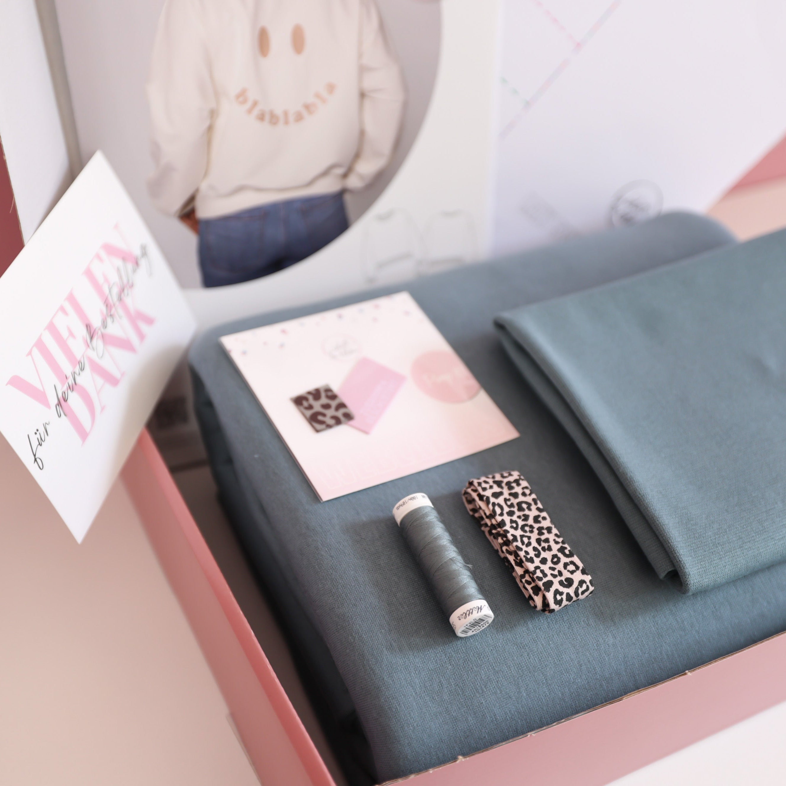 Nähpaket: Lazy Sweater Gr. XS-XXL