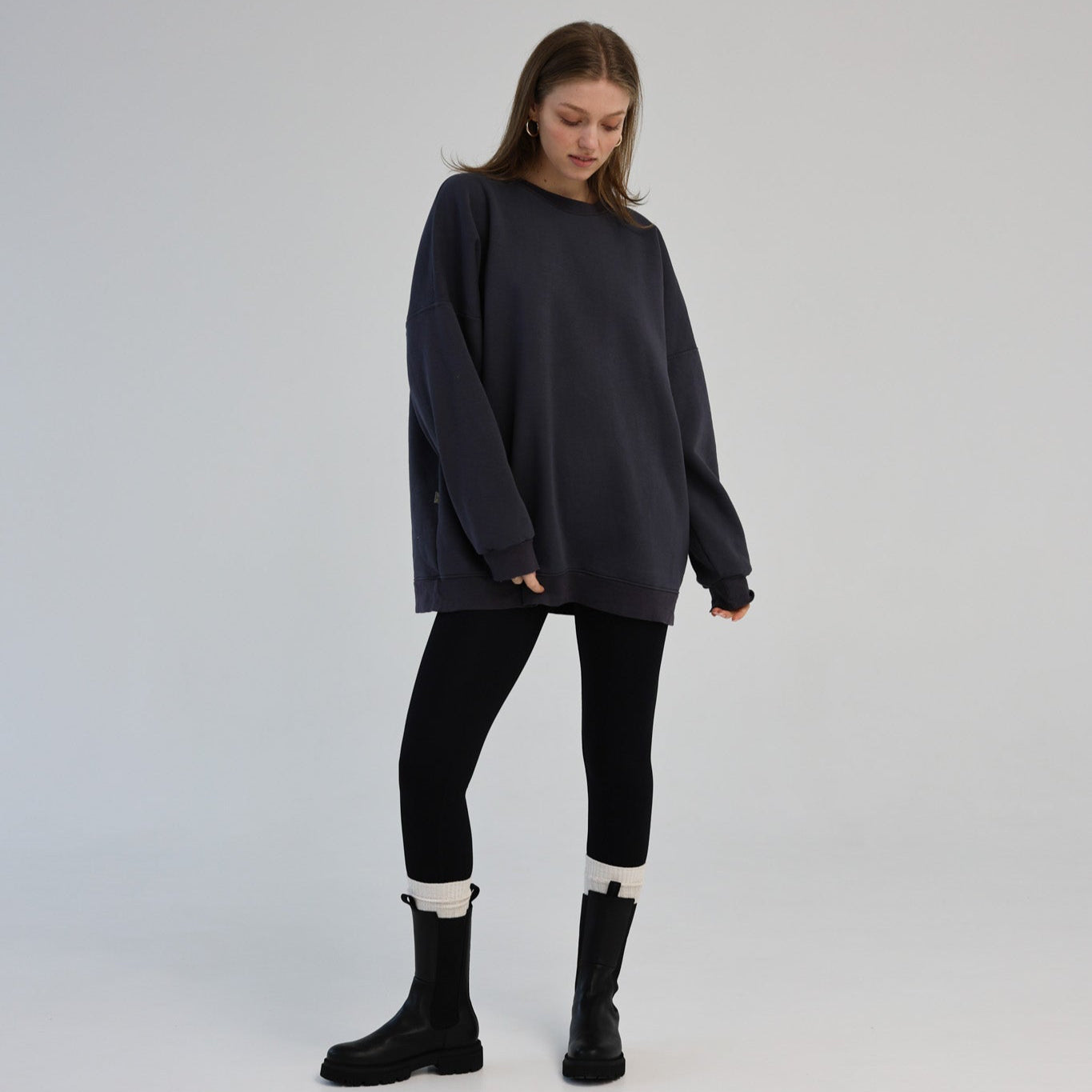 Nähpaket: Lazy Sweater Gr. XS-XXL