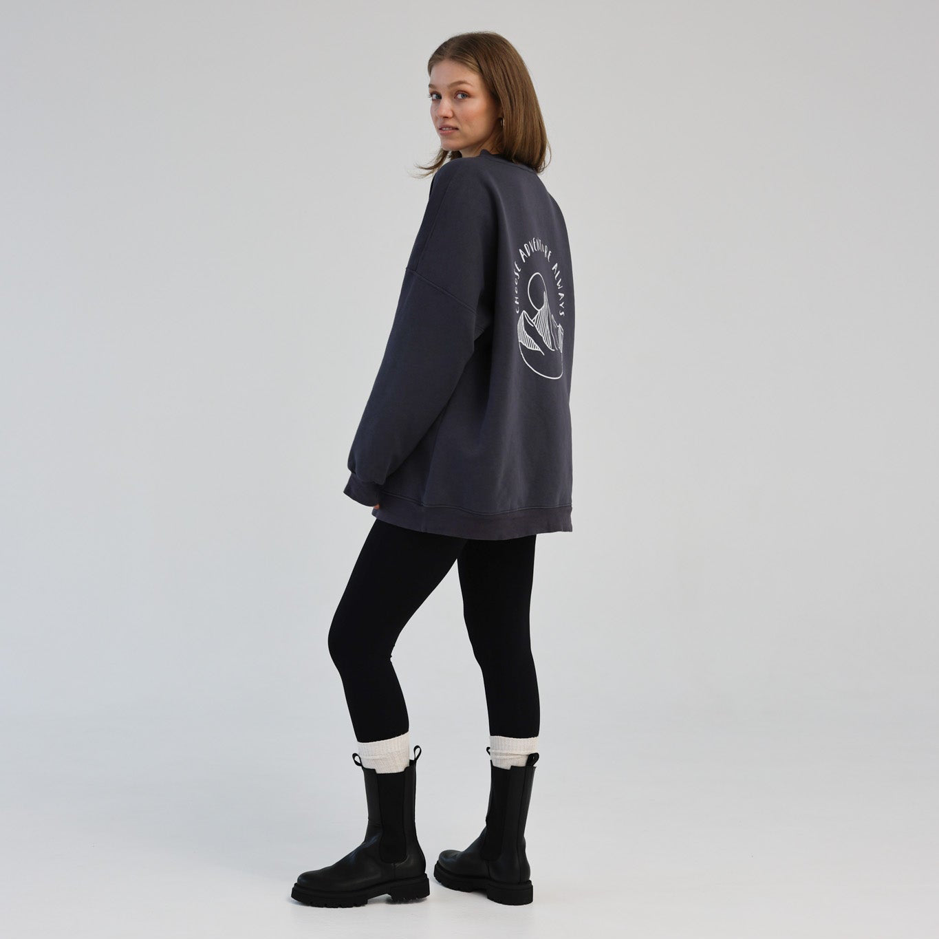 Nähanleitung: Lazy Sweater Größe XS-XXL