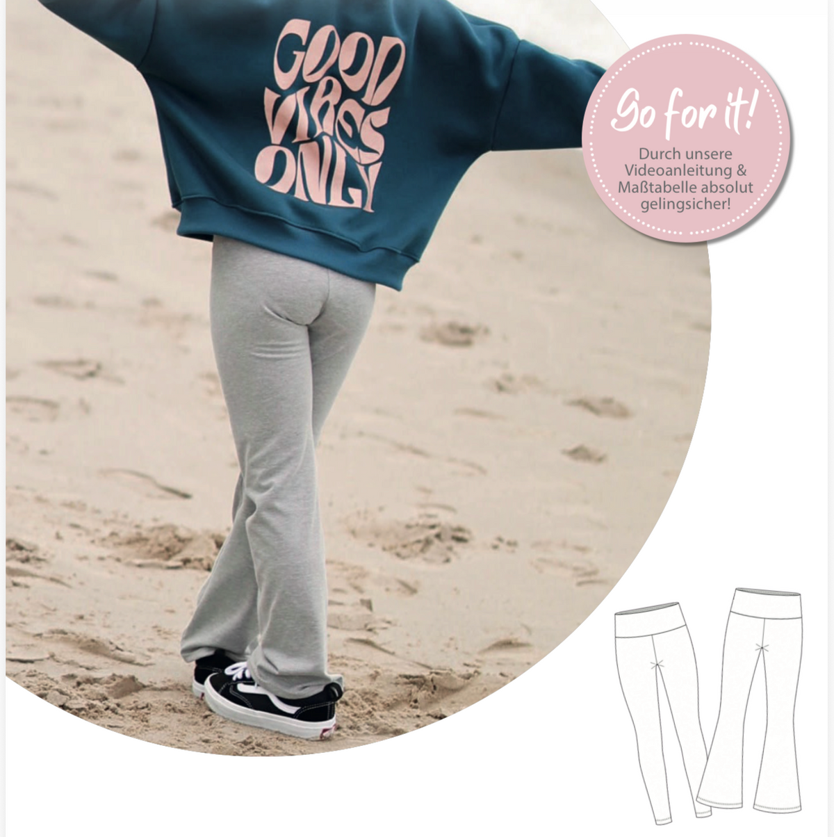 Nähanleitung: Essential pants Kids Gr. 62-164