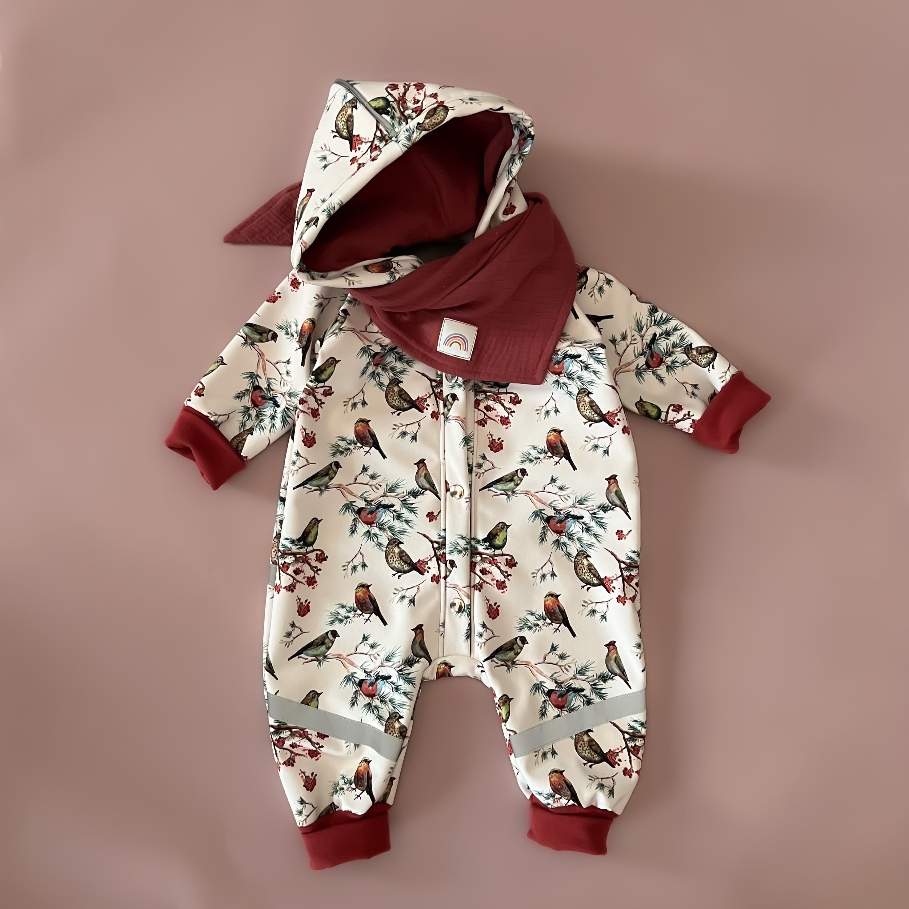 Nähpaket: Softshell-Overall DIY Box Gr. 74-122