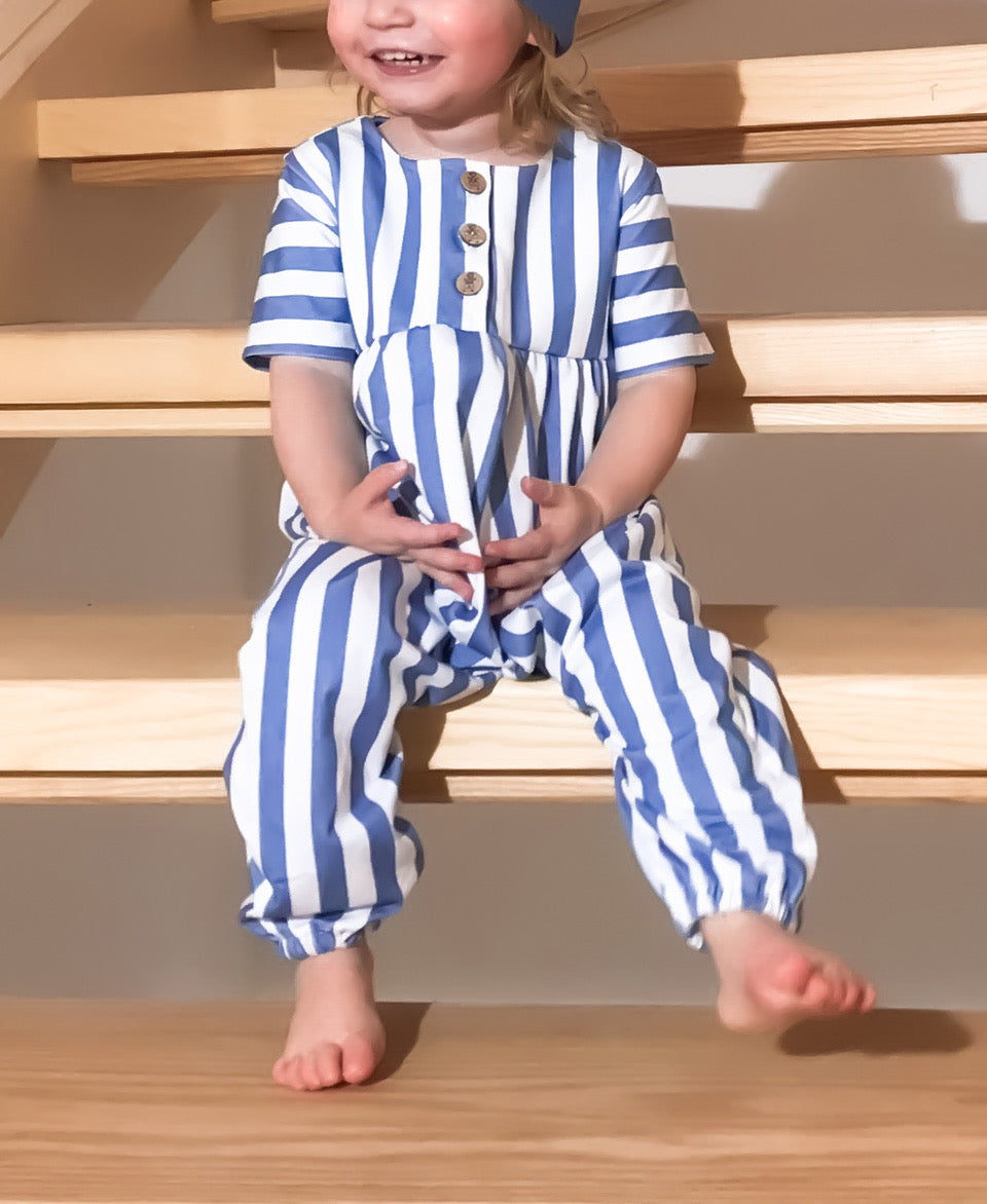 Nähanleitung: Cozy Romper Größe 56-104