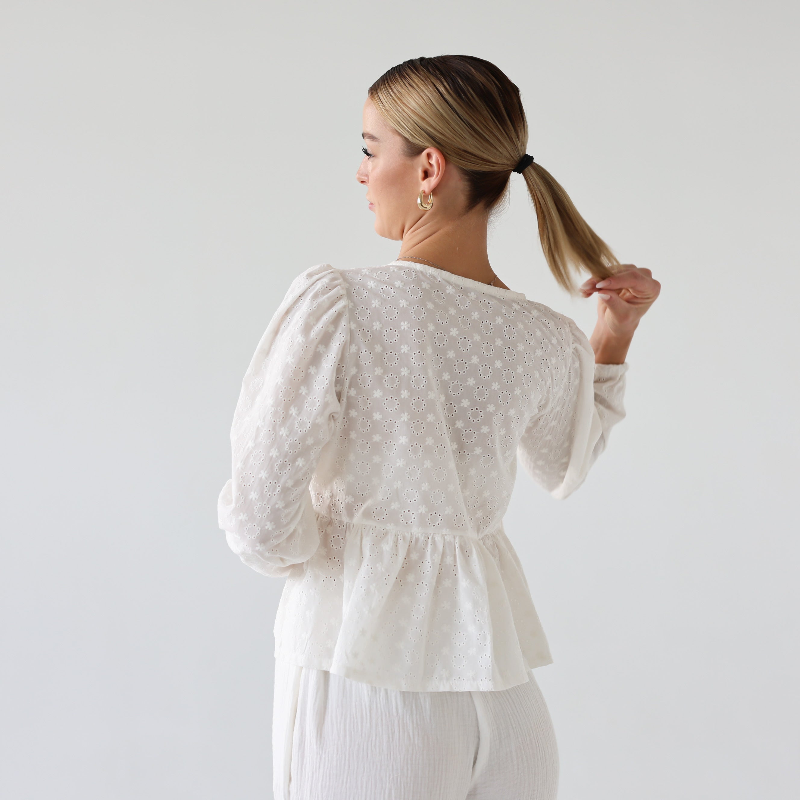 Nähpaket: Bowy Bluse (Gr. 34-52)