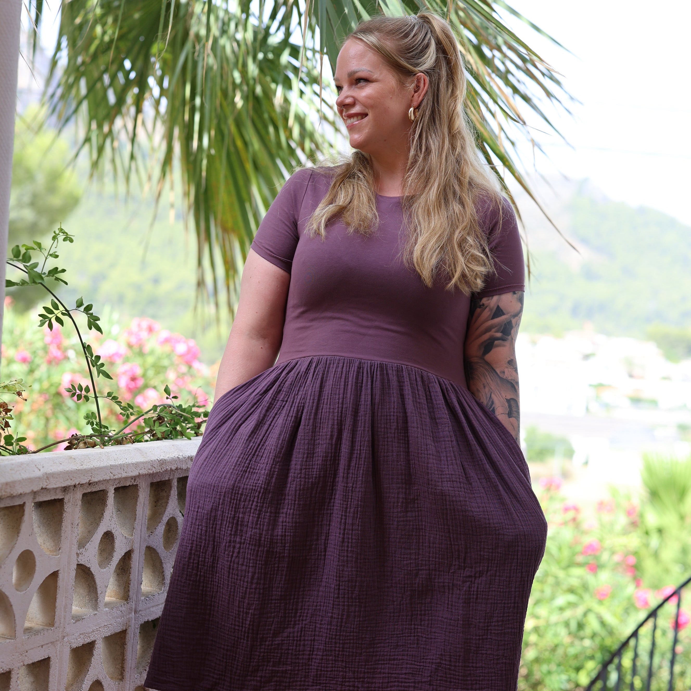 Nähpaket: Kleid Paulina (Gr. 34-52)