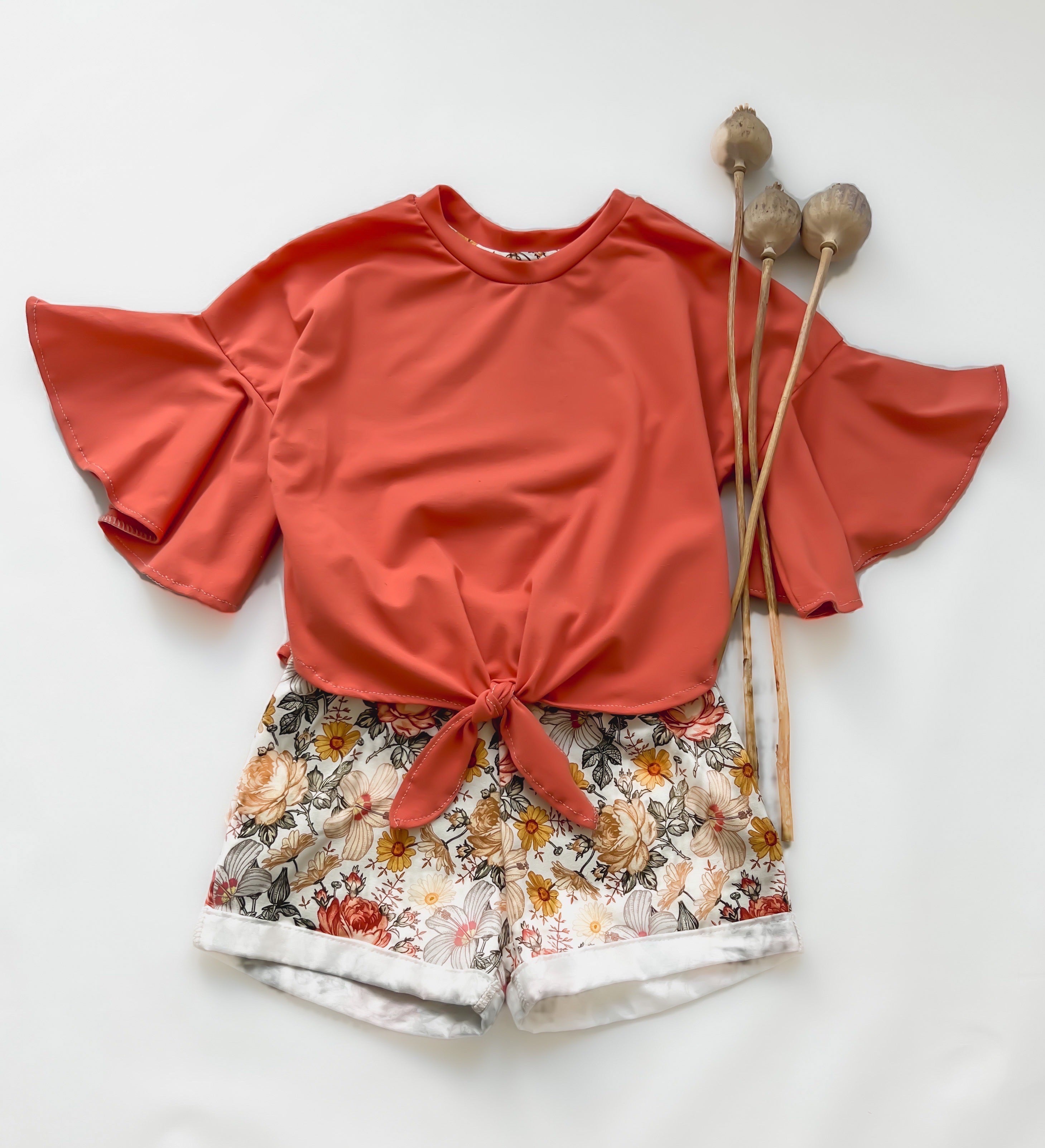 Nähanleitung: Shirt Ella 56-104