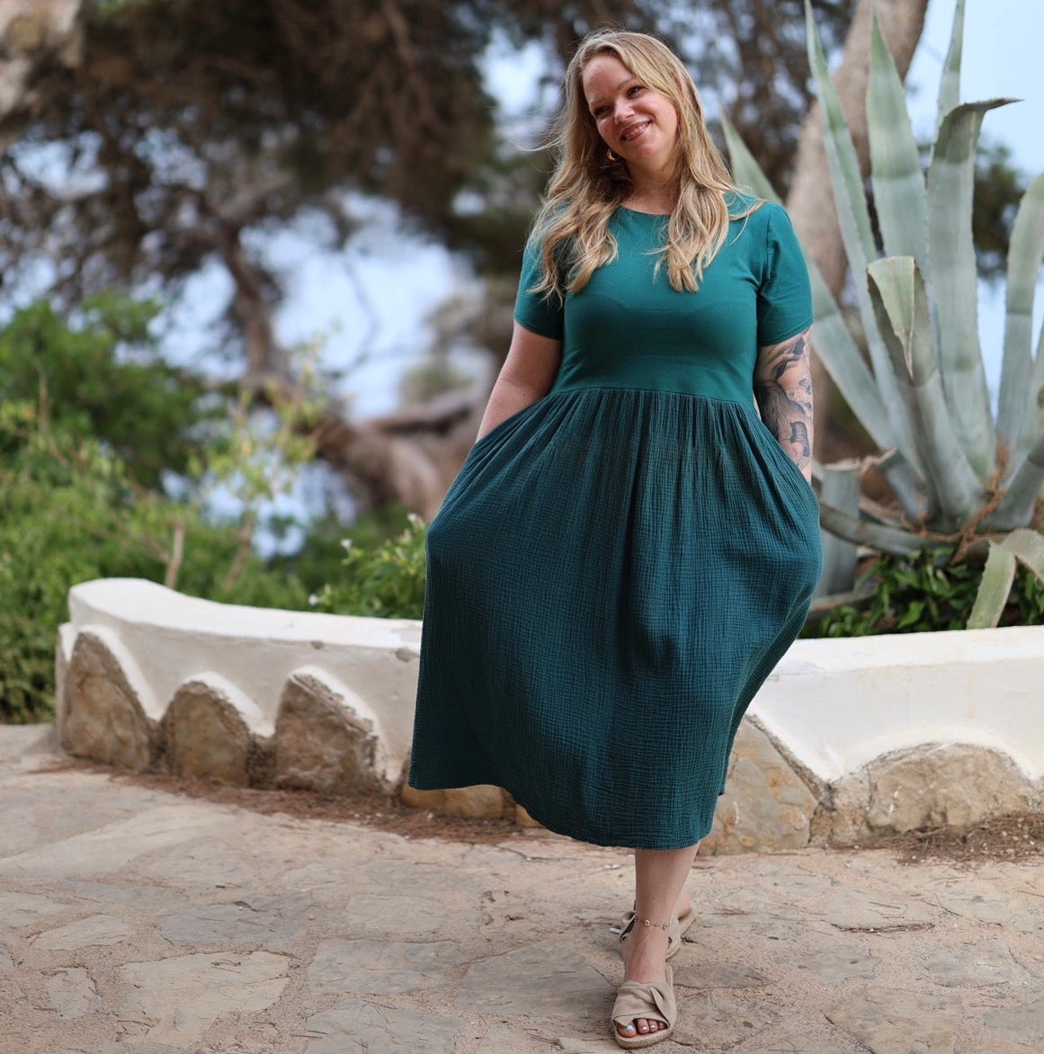 Nähpaket: Kleid Paulina (Gr. 34-52)
