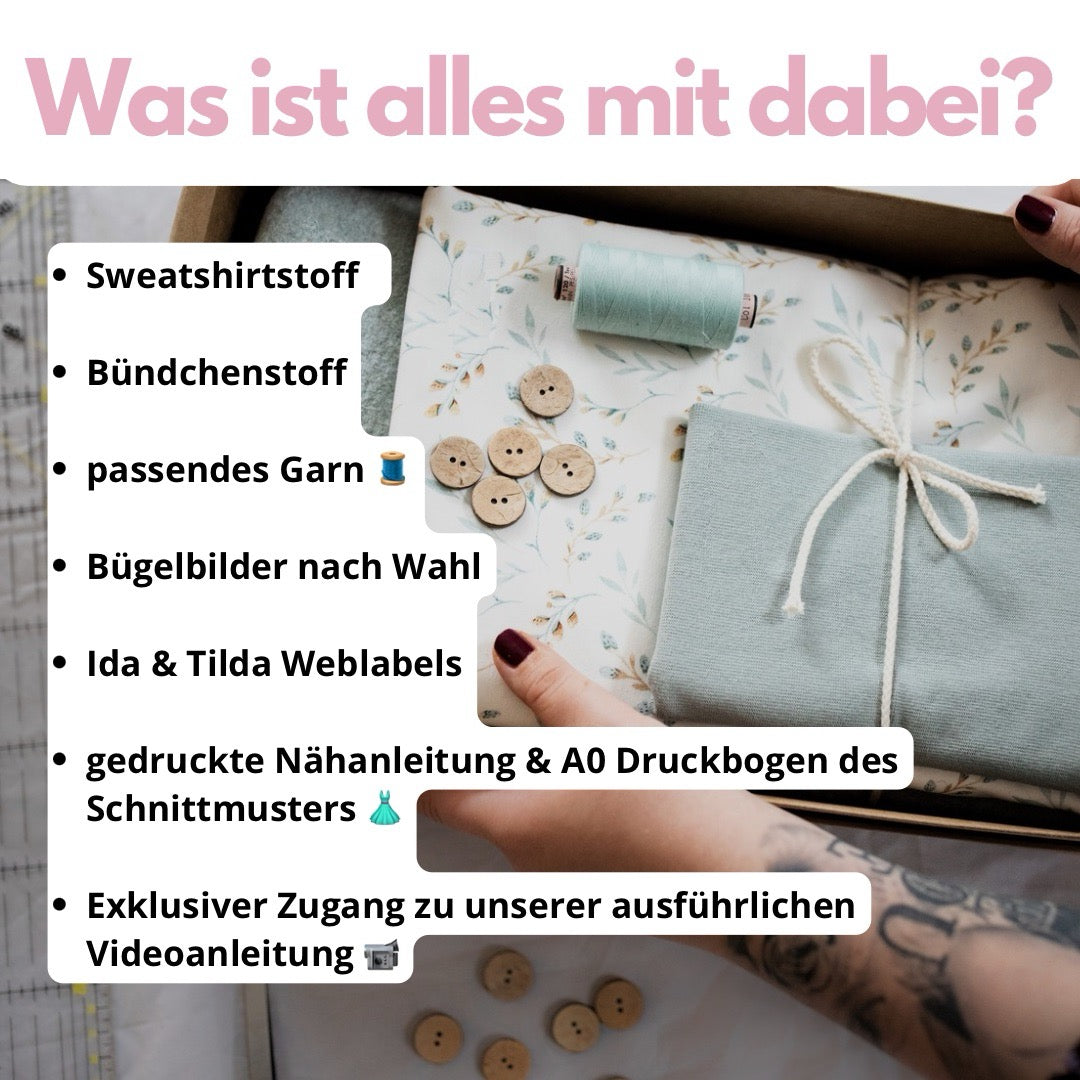 Nähpaket: Chill & Play DIY Box (Gr. 74-122)