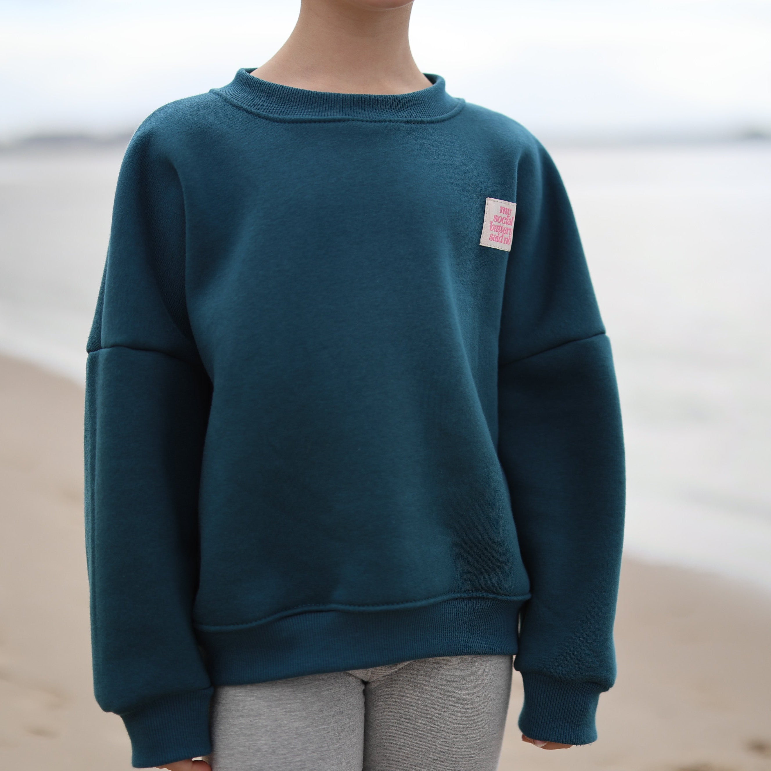 Nähpaket: Lazy Sweater Gr. 62-164