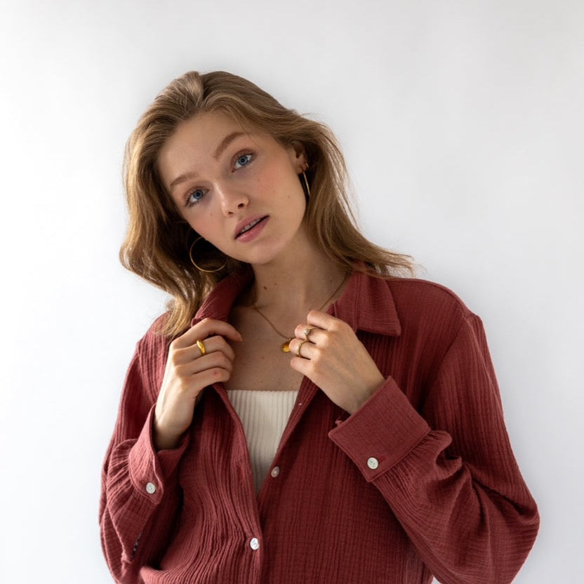 Nähpaket: Classy Bluse (Gr. 34-52)