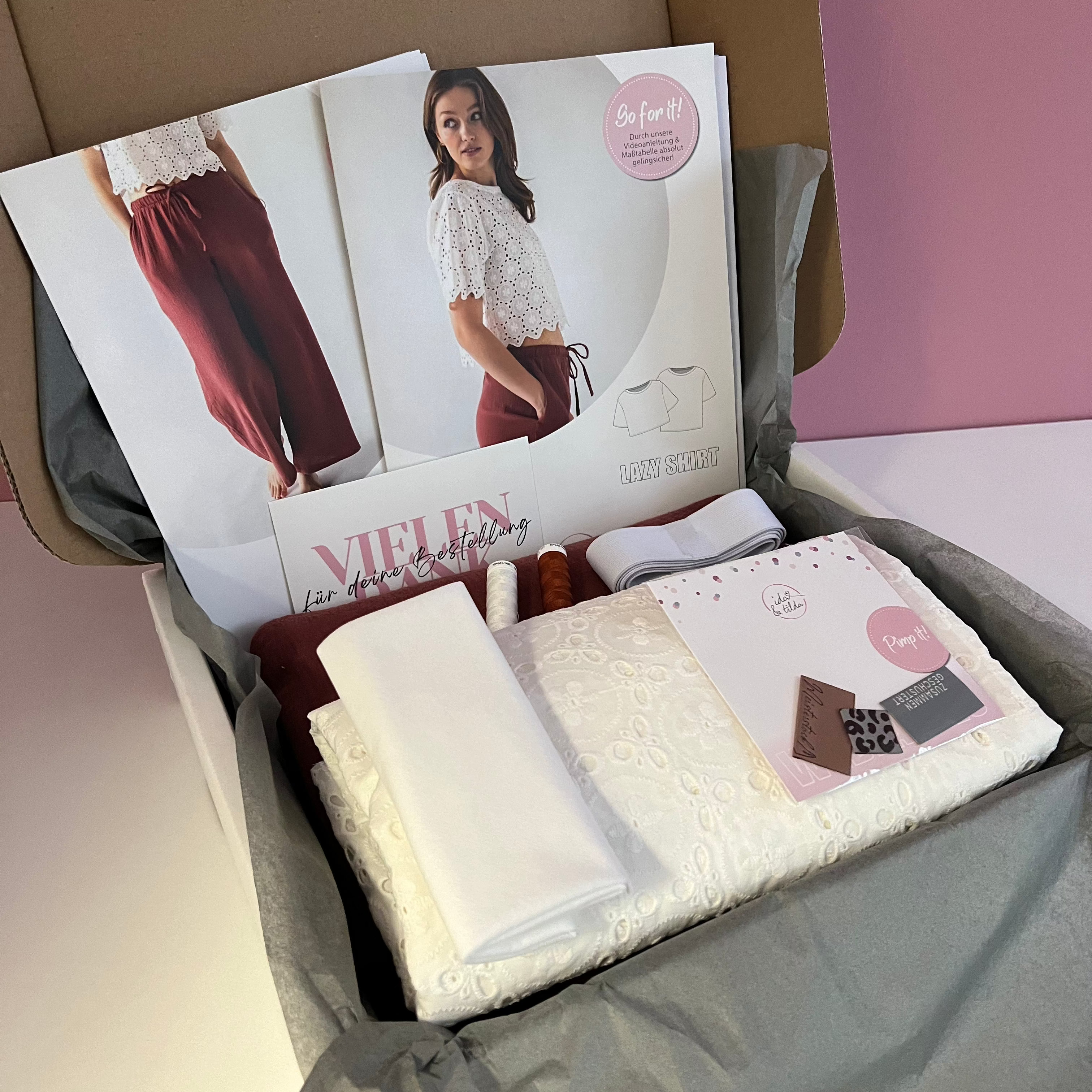 B-Ware // Die Lazy Shirt DIY Box (Gr. 34-52)