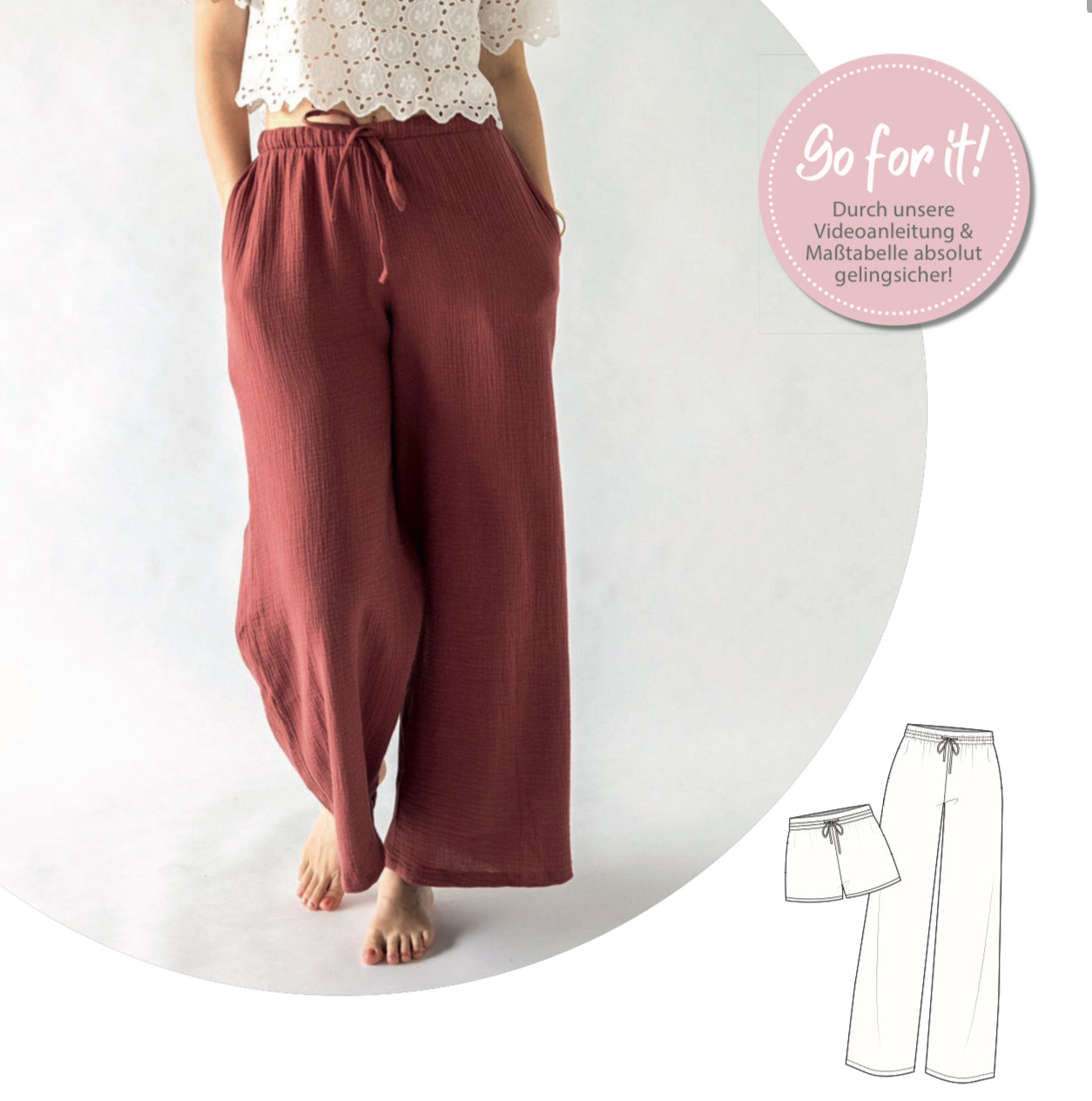 Nähanleitung: Cozy Pants Gr.34-52