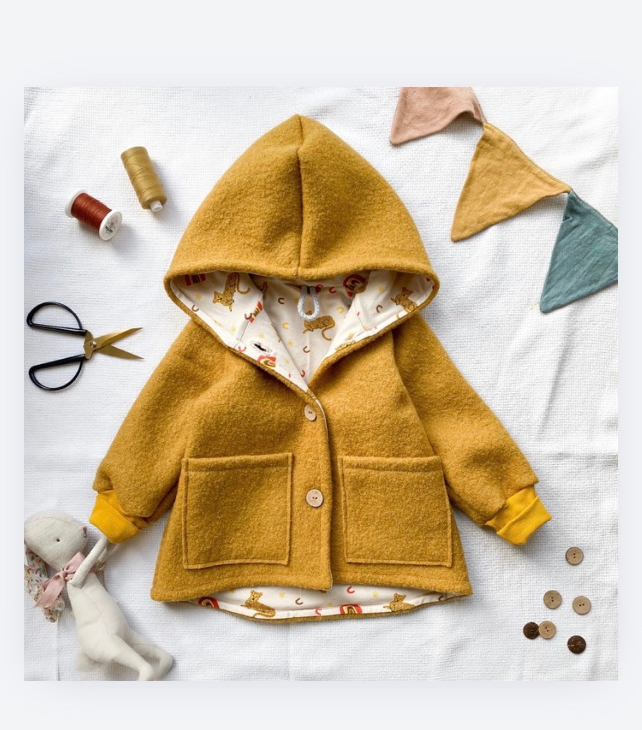 Nähpaket: Jacke Loulu DIY Box Gr. 74-122