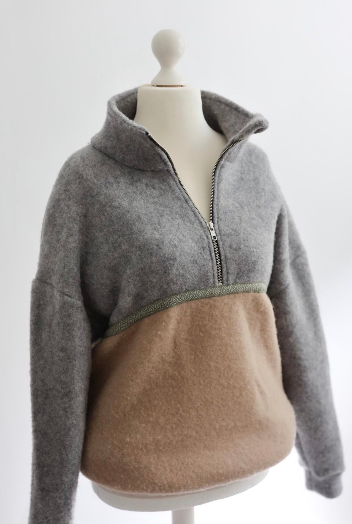 STORYSALE Nähpaket: Wollfleece Troyer (Gr. XS-XXL)