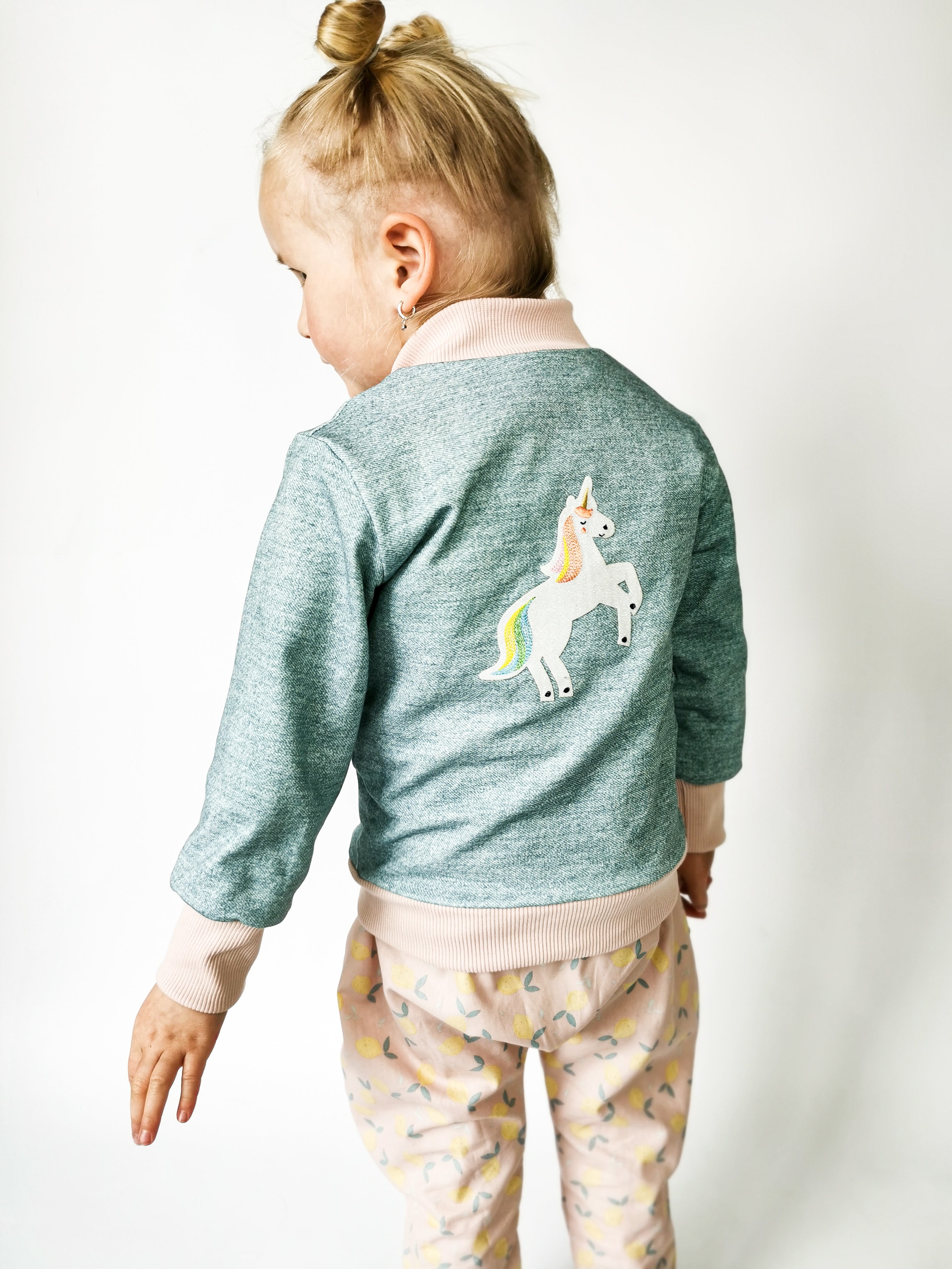 Nähanleitung: Collegejacke Paul Größe 116-164