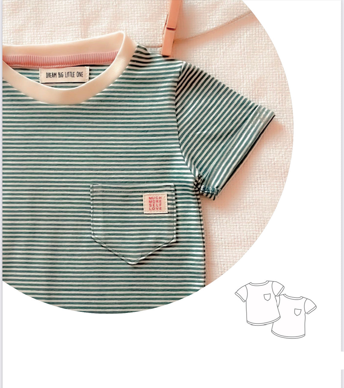 Nähanleitung: Shirt Matti Größe 56-104