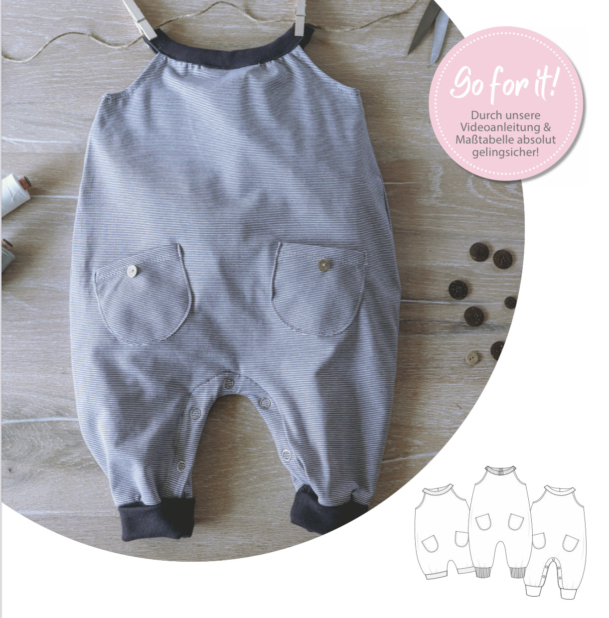 Gewerbelizenz Balloon Romper