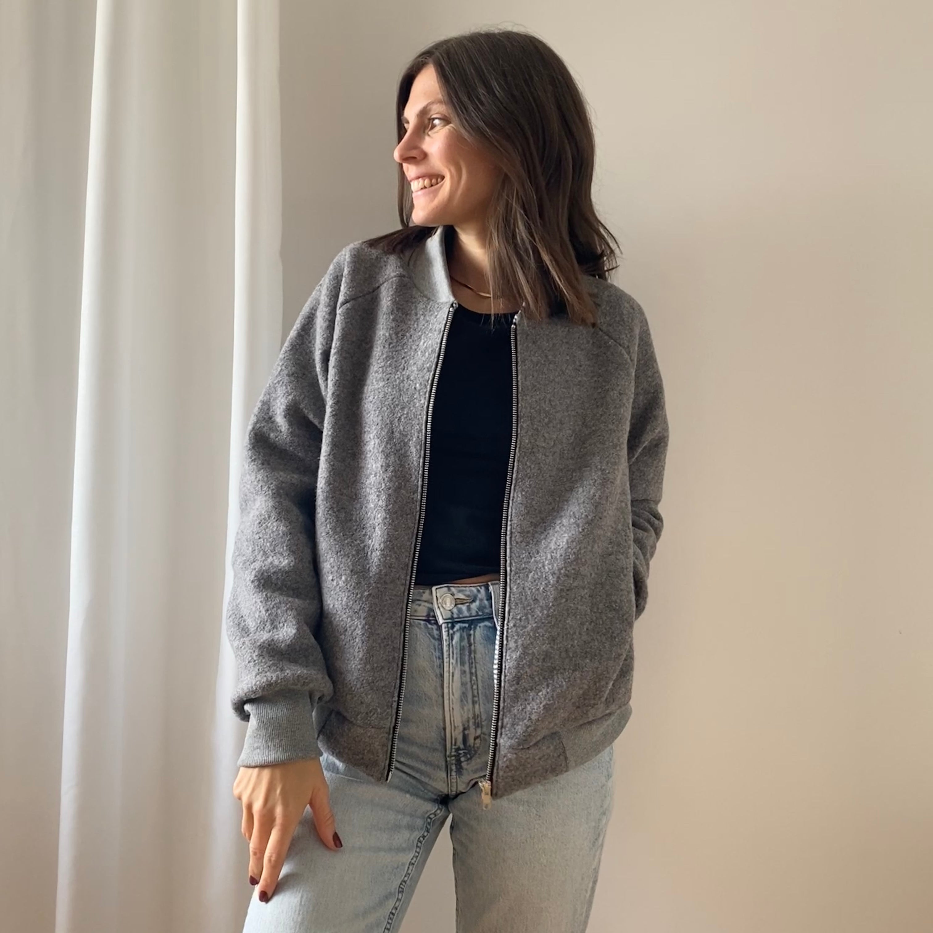 Nähanleitung: Collegejacke Paul Gr.34-52