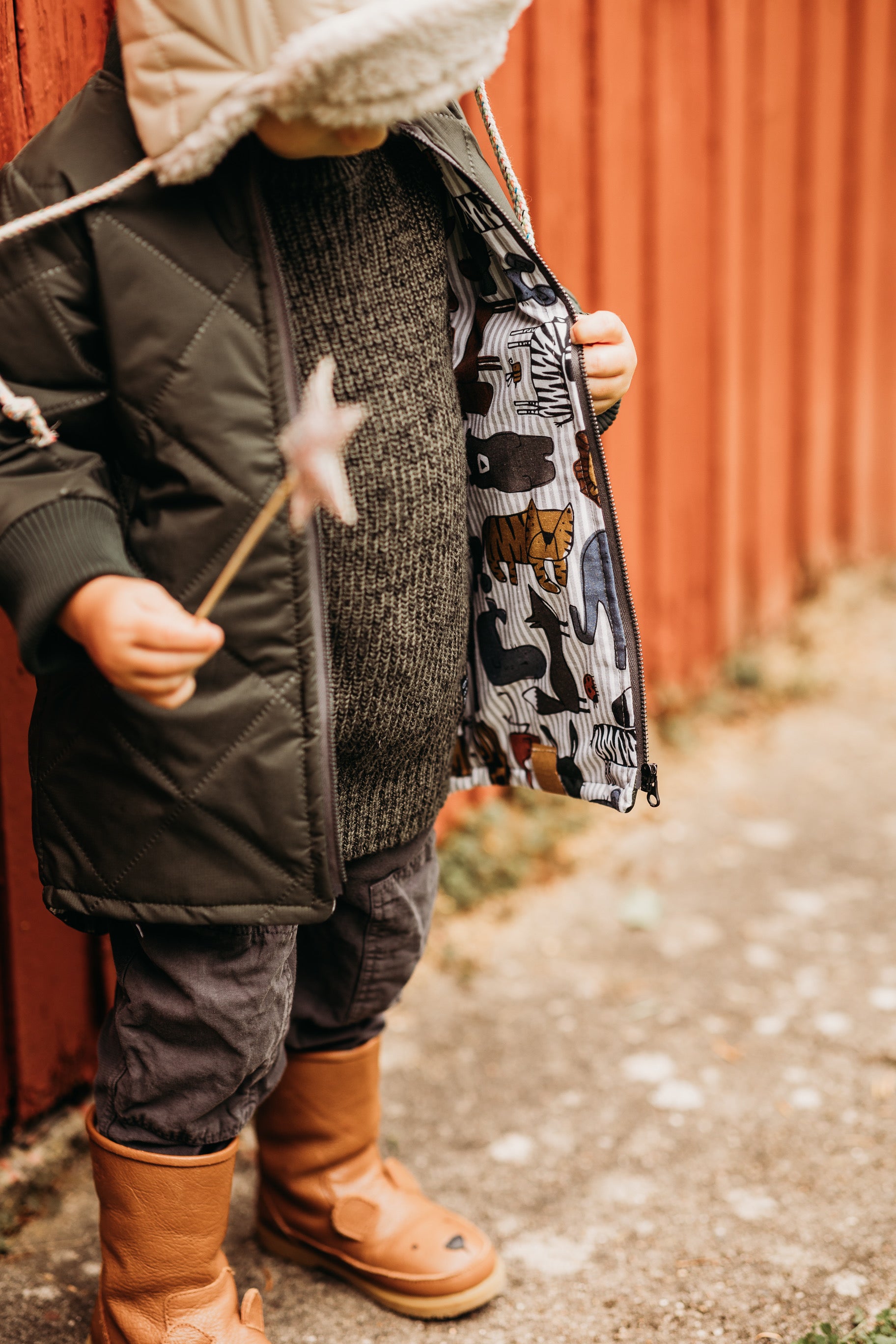 Nähanleitung: Mantel Bela Größe 86-134