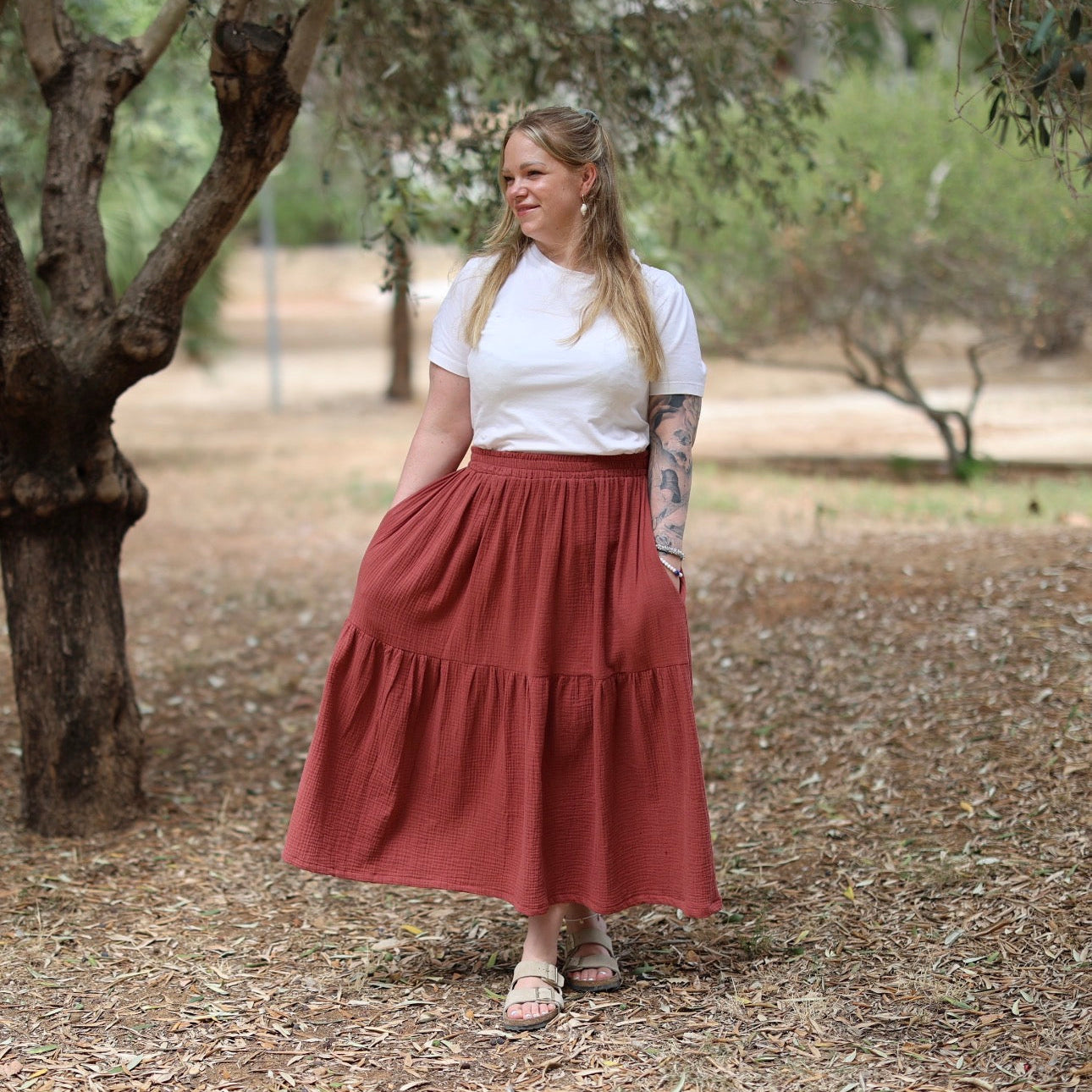 Nähpaket: Sunday Skirt (Gr. 34-52)