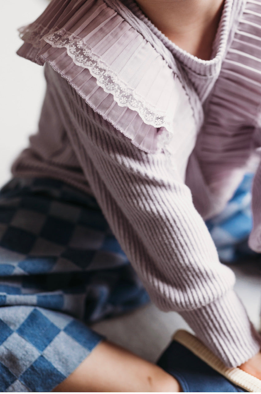 Nähanleitung: Sweater Luise Größe 56-134