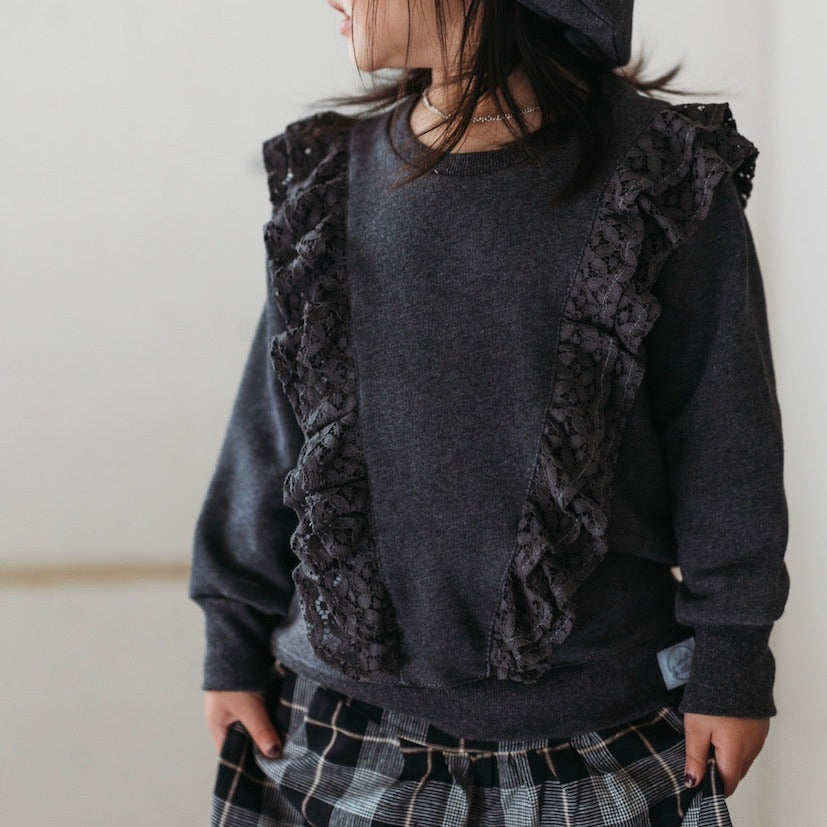 Nähanleitung: Sweater Luise Größe 56-134