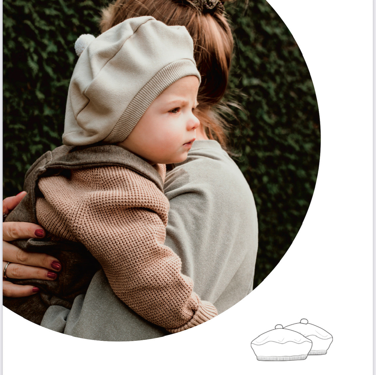 Nähanleitung: Baskenmütze Joana 0M - 7J