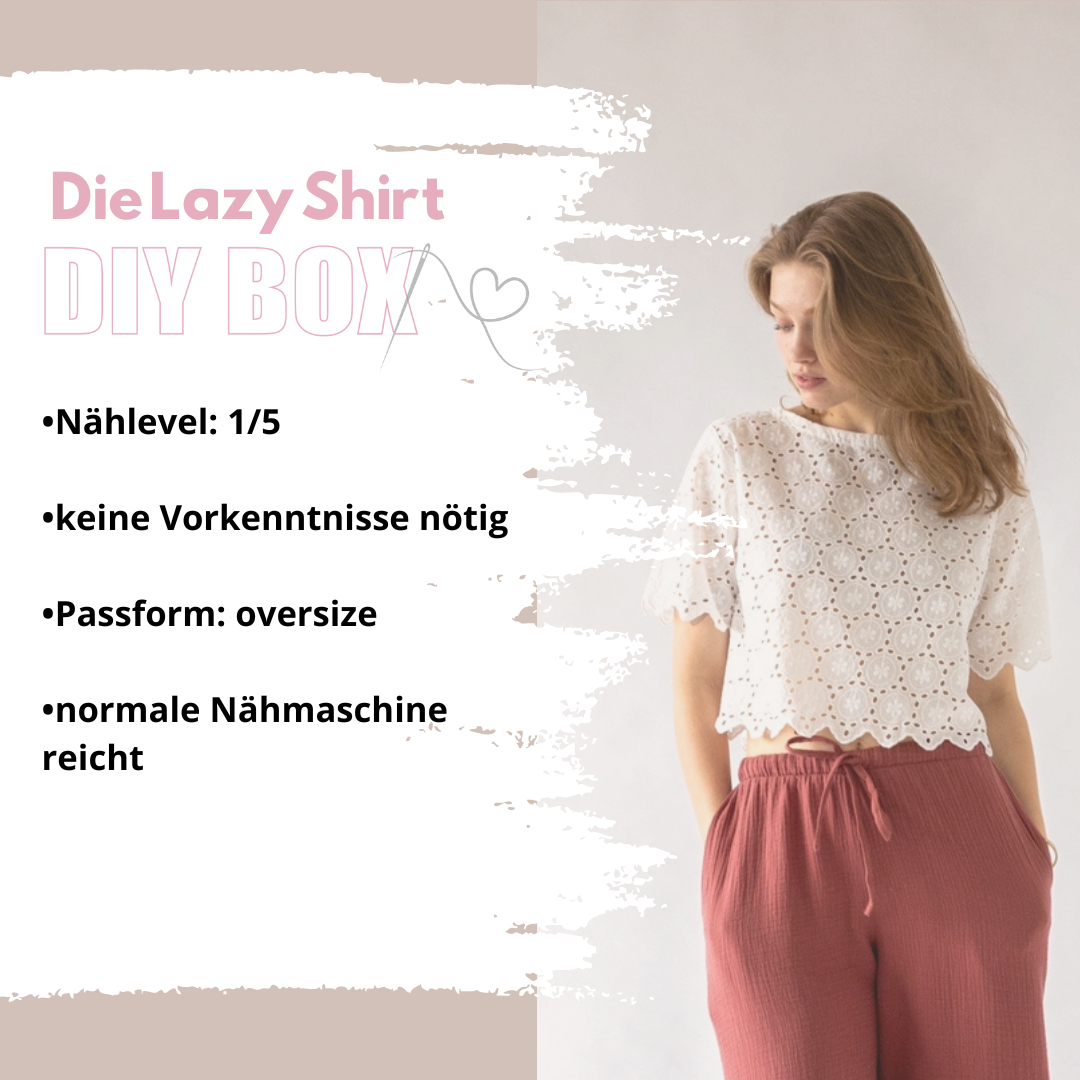 B-Ware // Die Lazy Shirt DIY Box (Gr. 34-52)